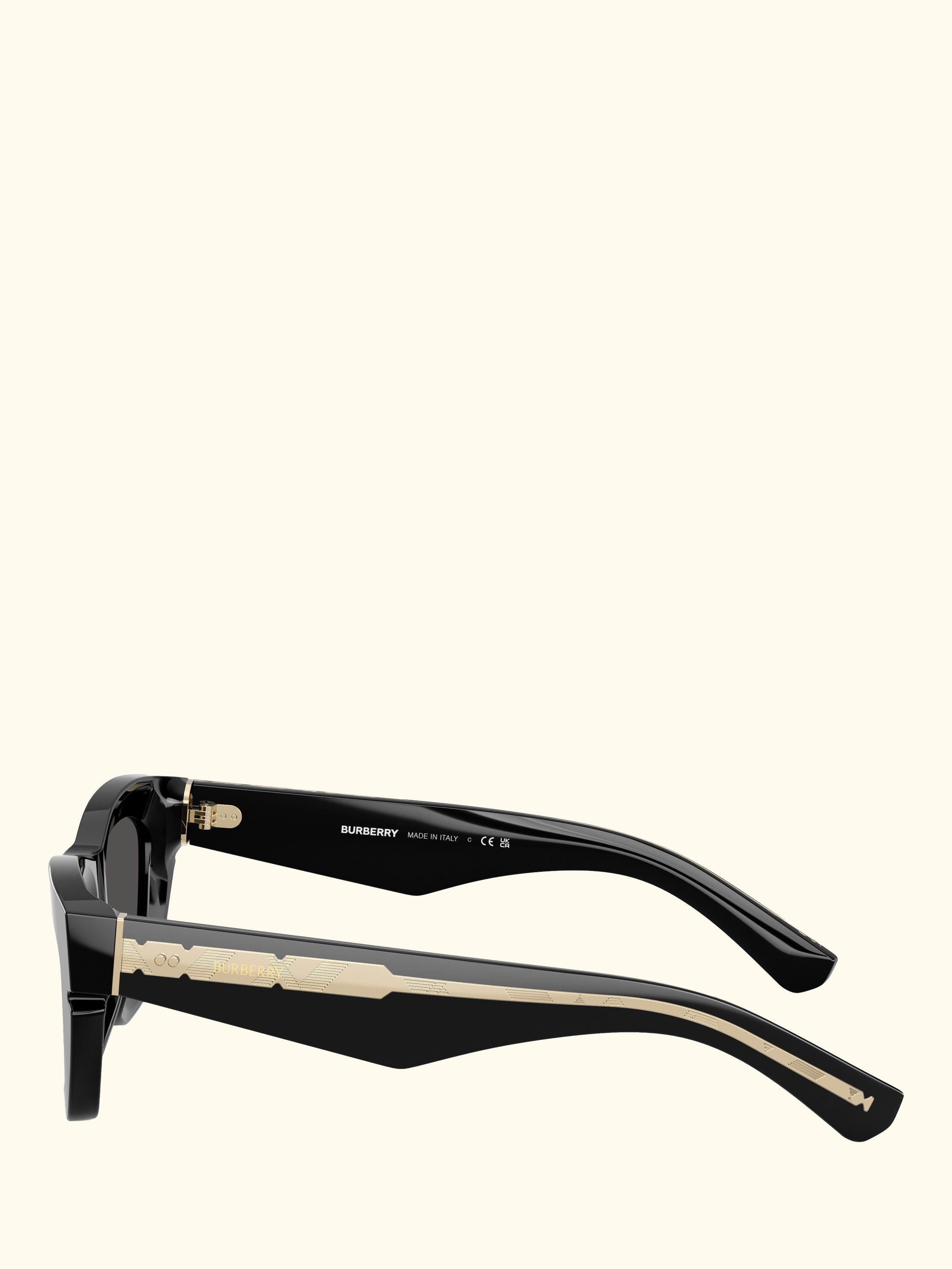 BE4454 Women's Cat Eye Sunglasses, Black