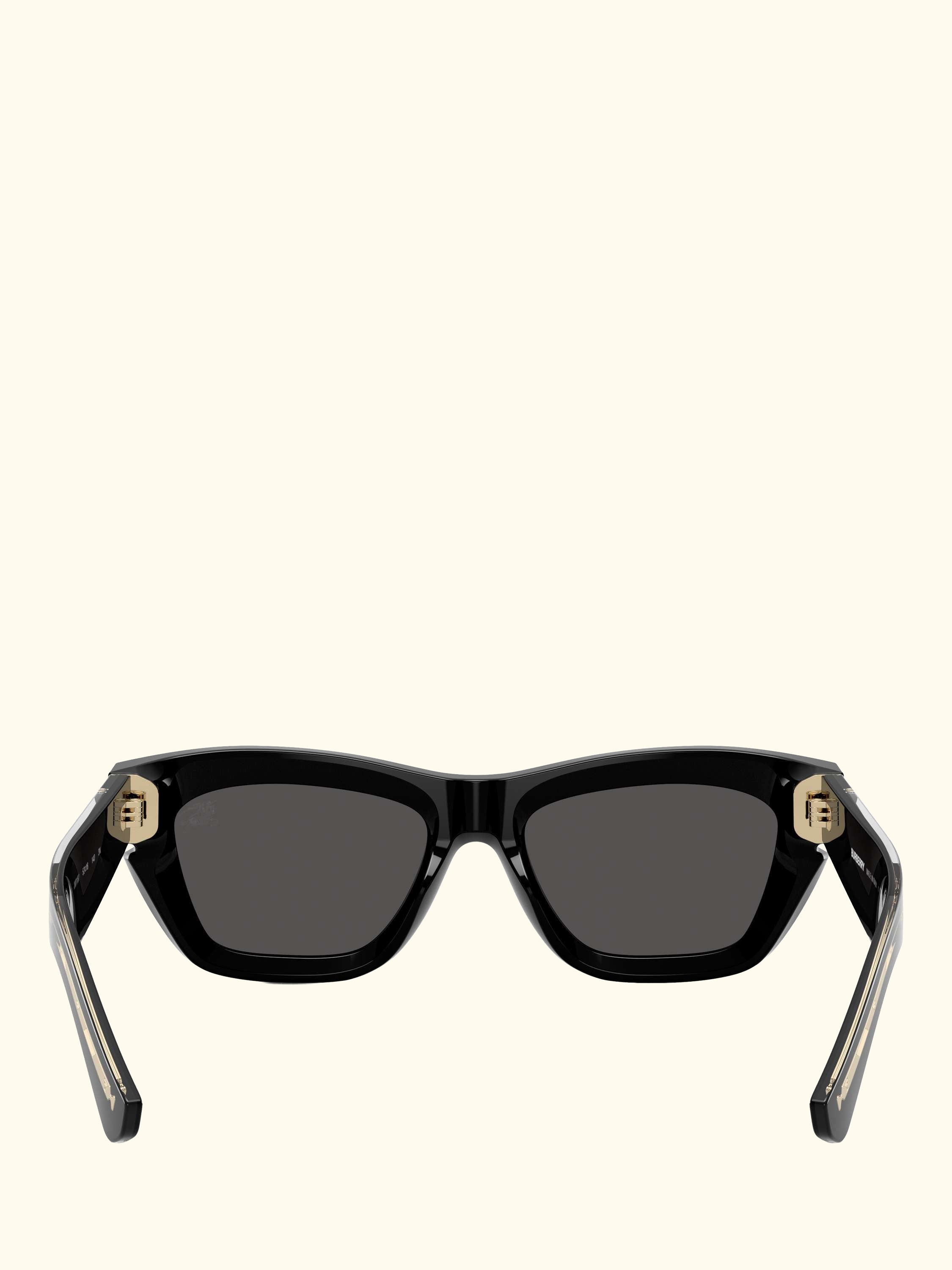 BE4454 Women's Cat Eye Sunglasses, Black