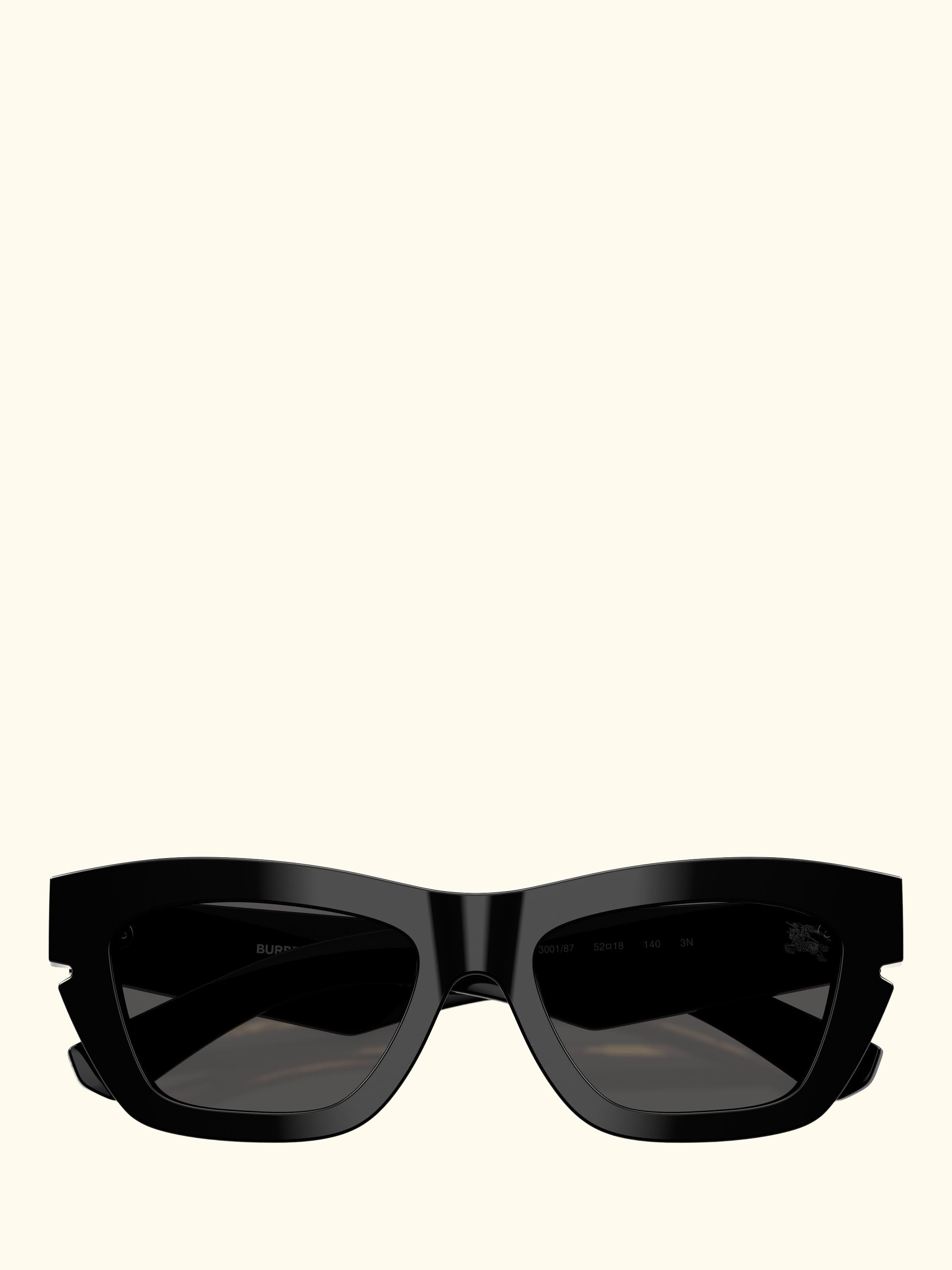 BE4454 Women's Cat Eye Sunglasses, Black