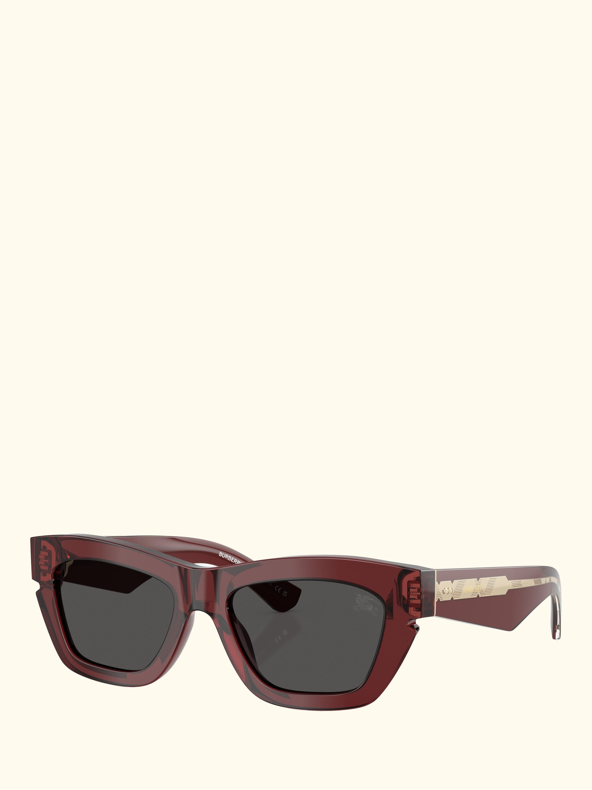 BE4454 Women's Cat Eye Sunglasses, Red