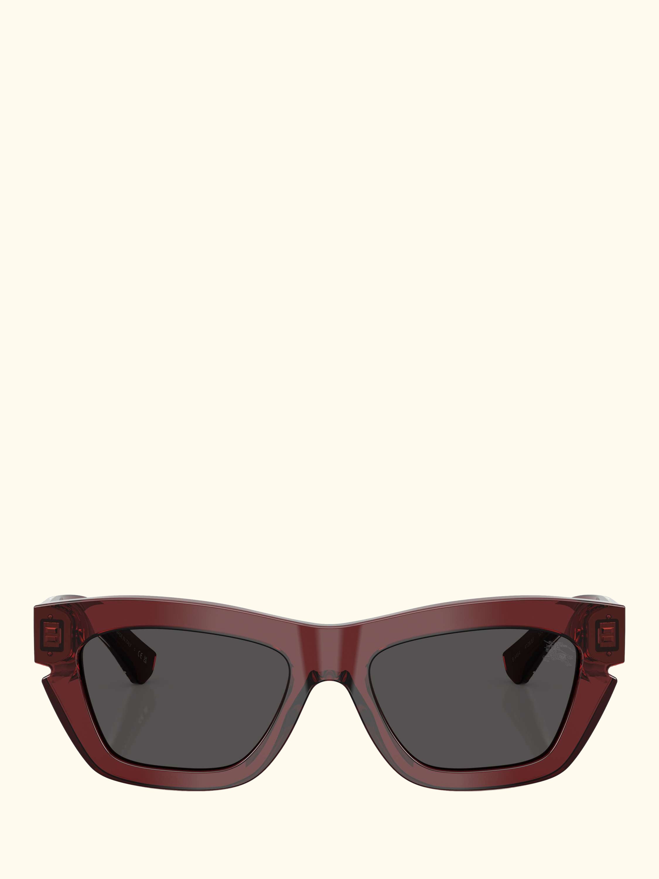 BE4454 Women's Cat Eye Sunglasses, Red