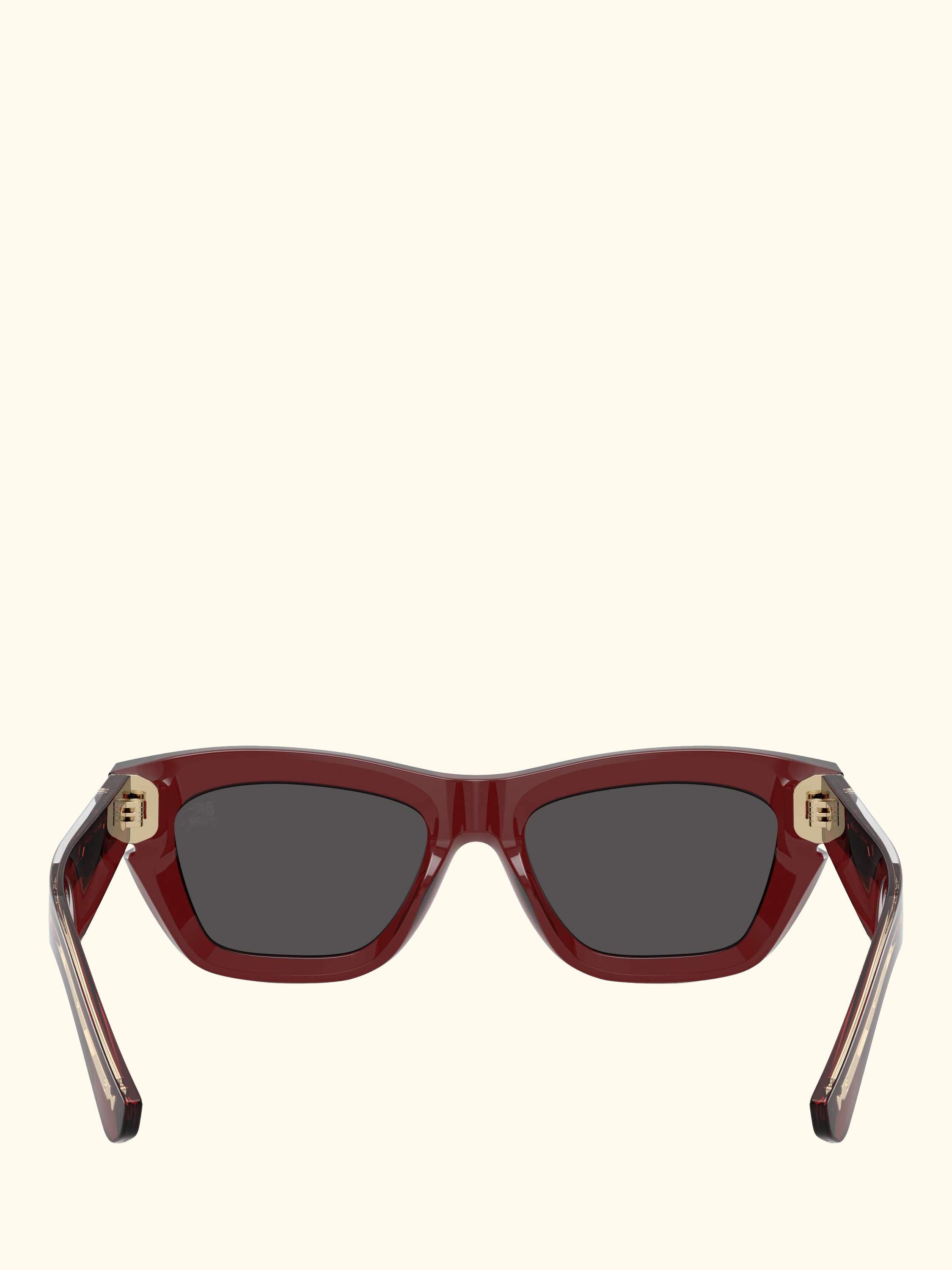 BE4454 Women's Cat Eye Sunglasses, Red