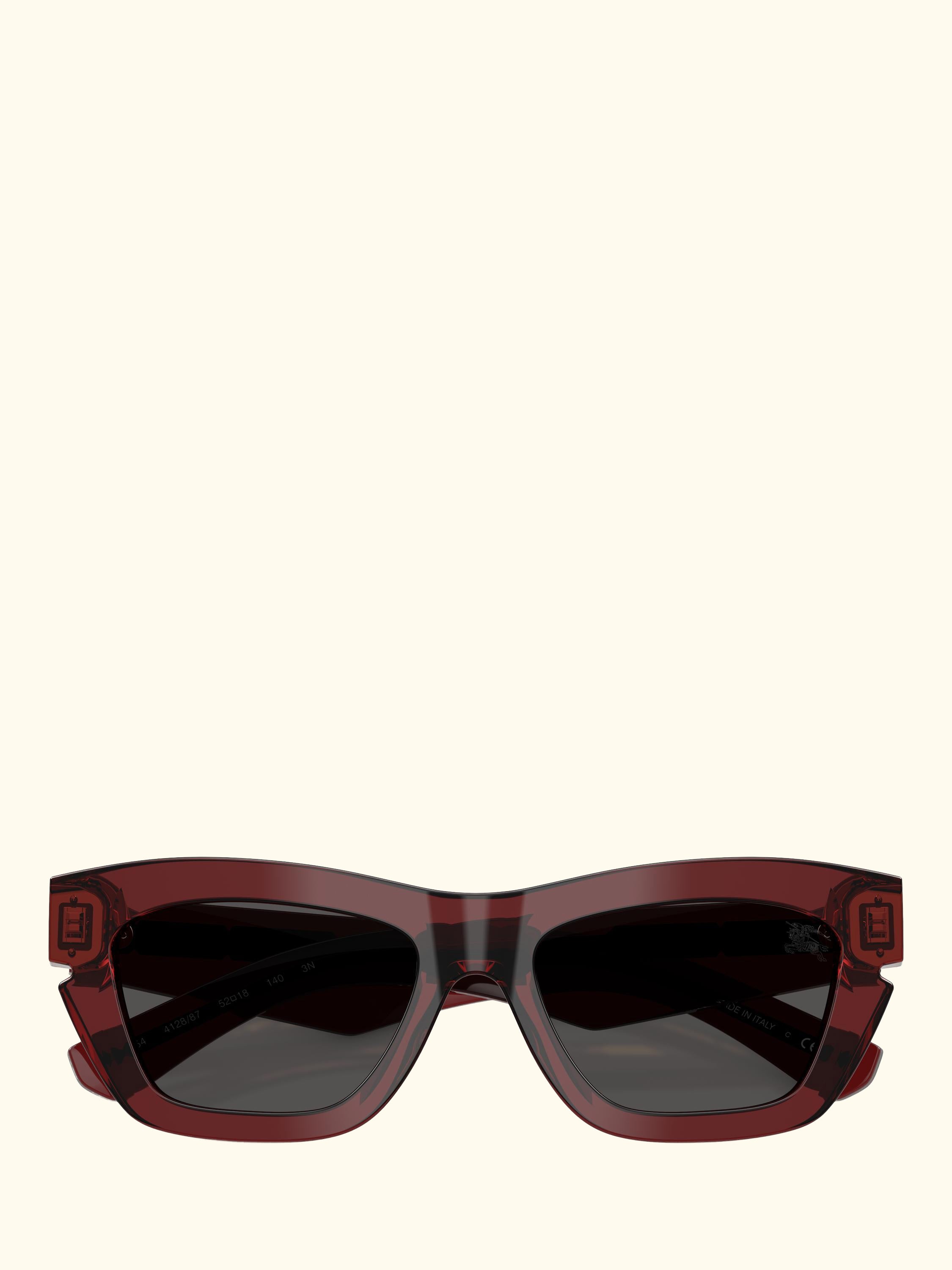 BE4454 Women's Cat Eye Sunglasses, Red