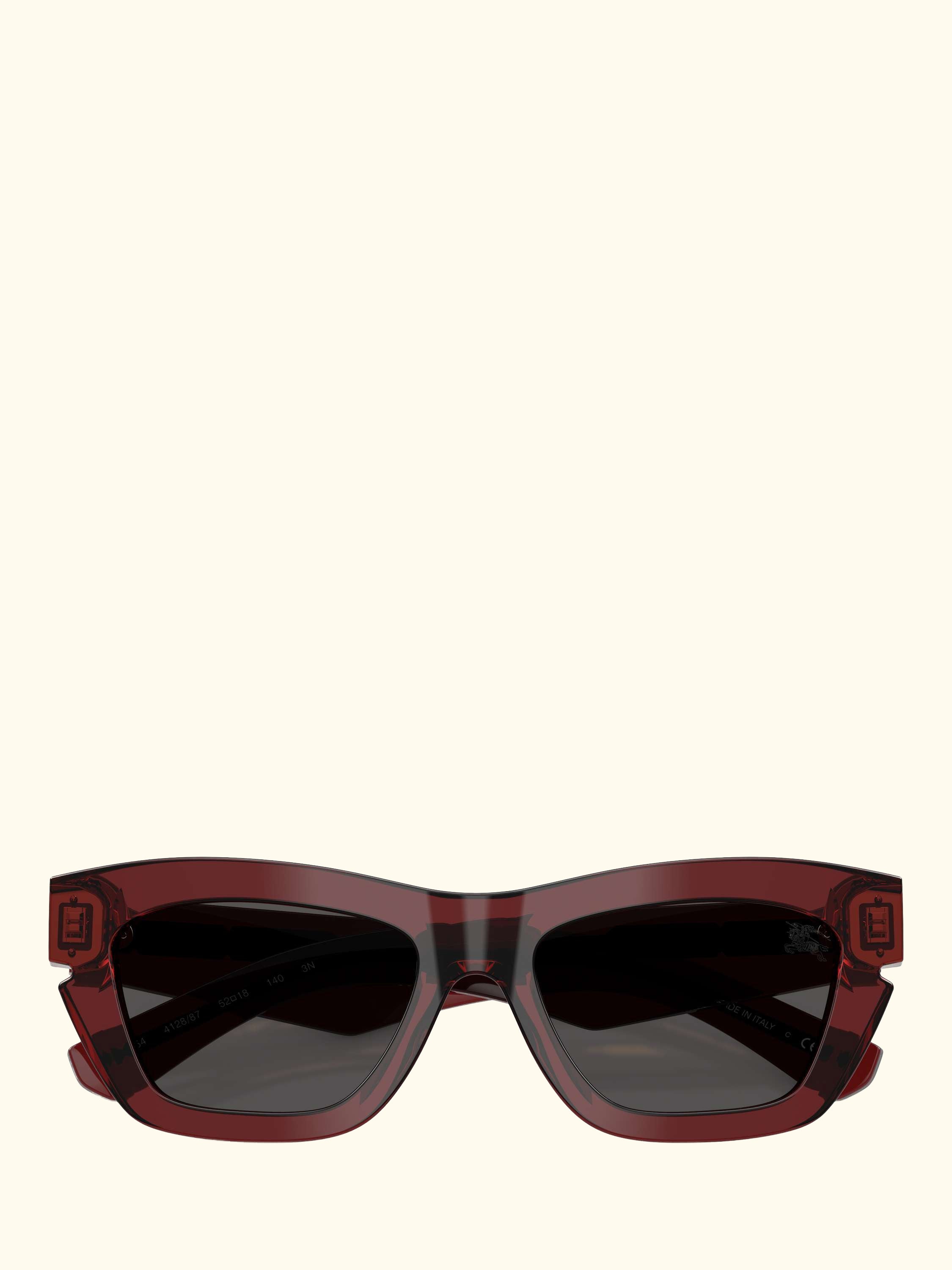 BE4454 Women's Cat Eye Sunglasses, Red