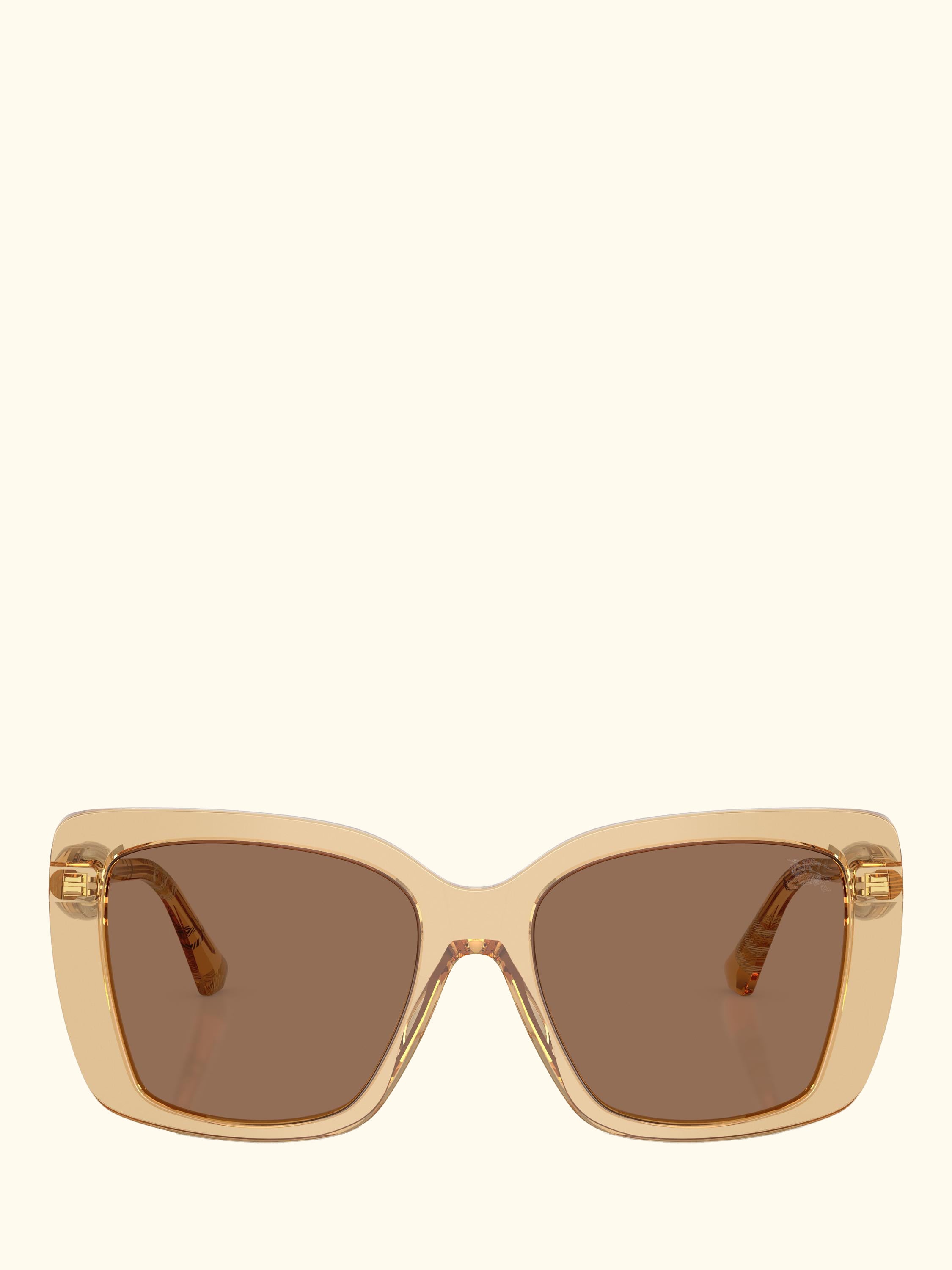 BE44564 Women's Square Sunglasses, Light Brown/Brown
