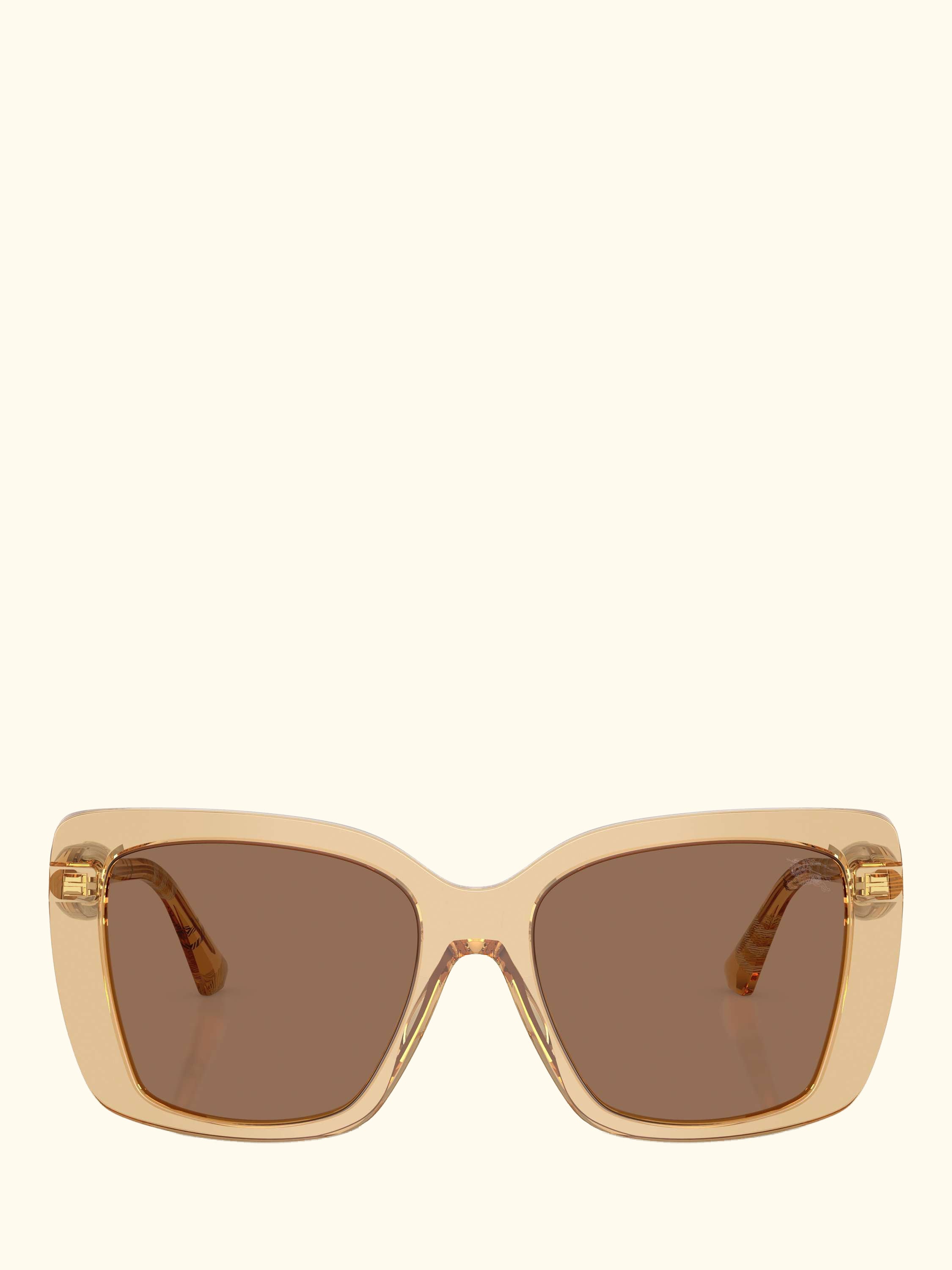 BE44564 Women's Square Sunglasses, Light Brown/Brown