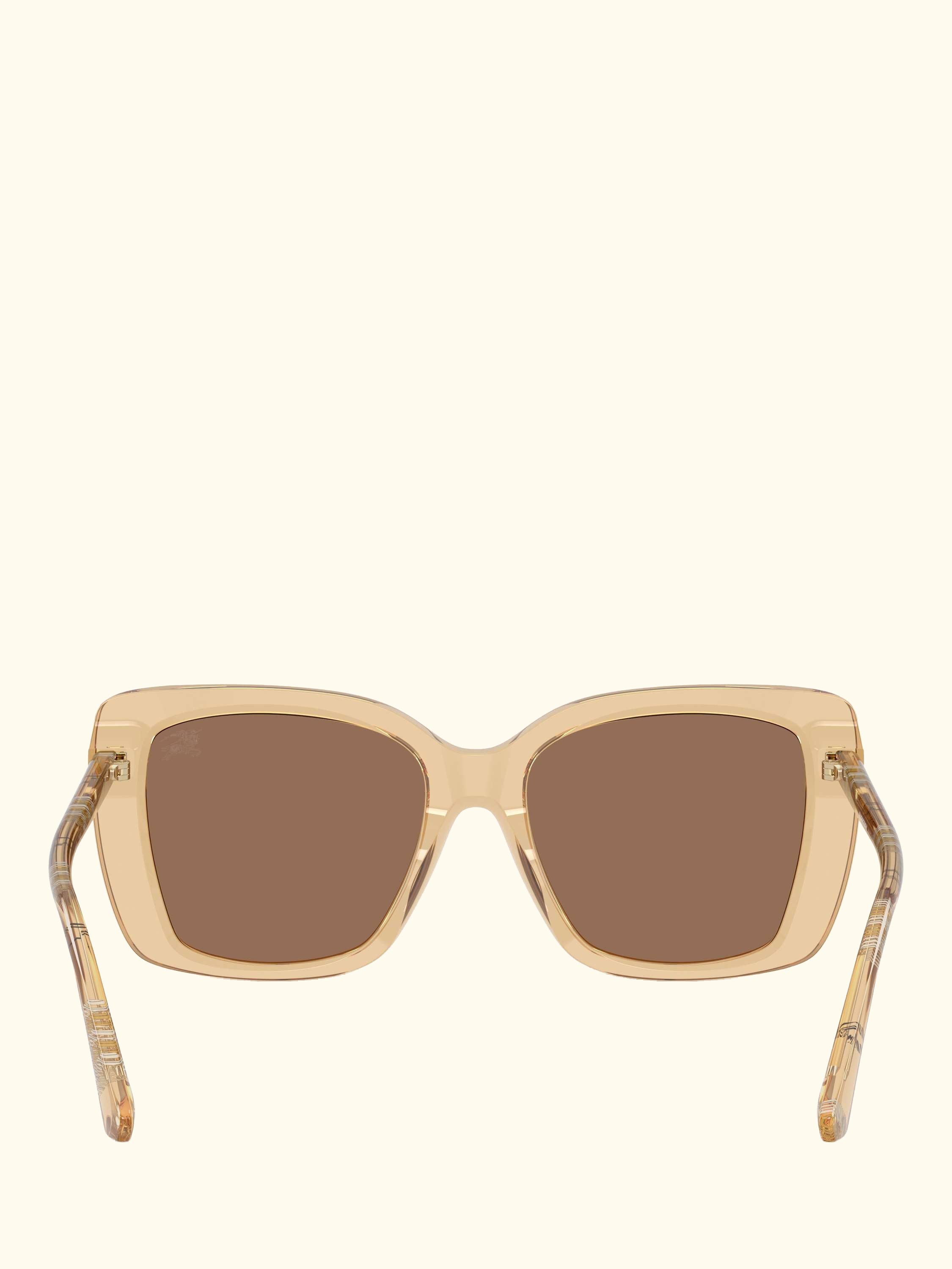 BE44564 Women's Square Sunglasses, Light Brown/Brown