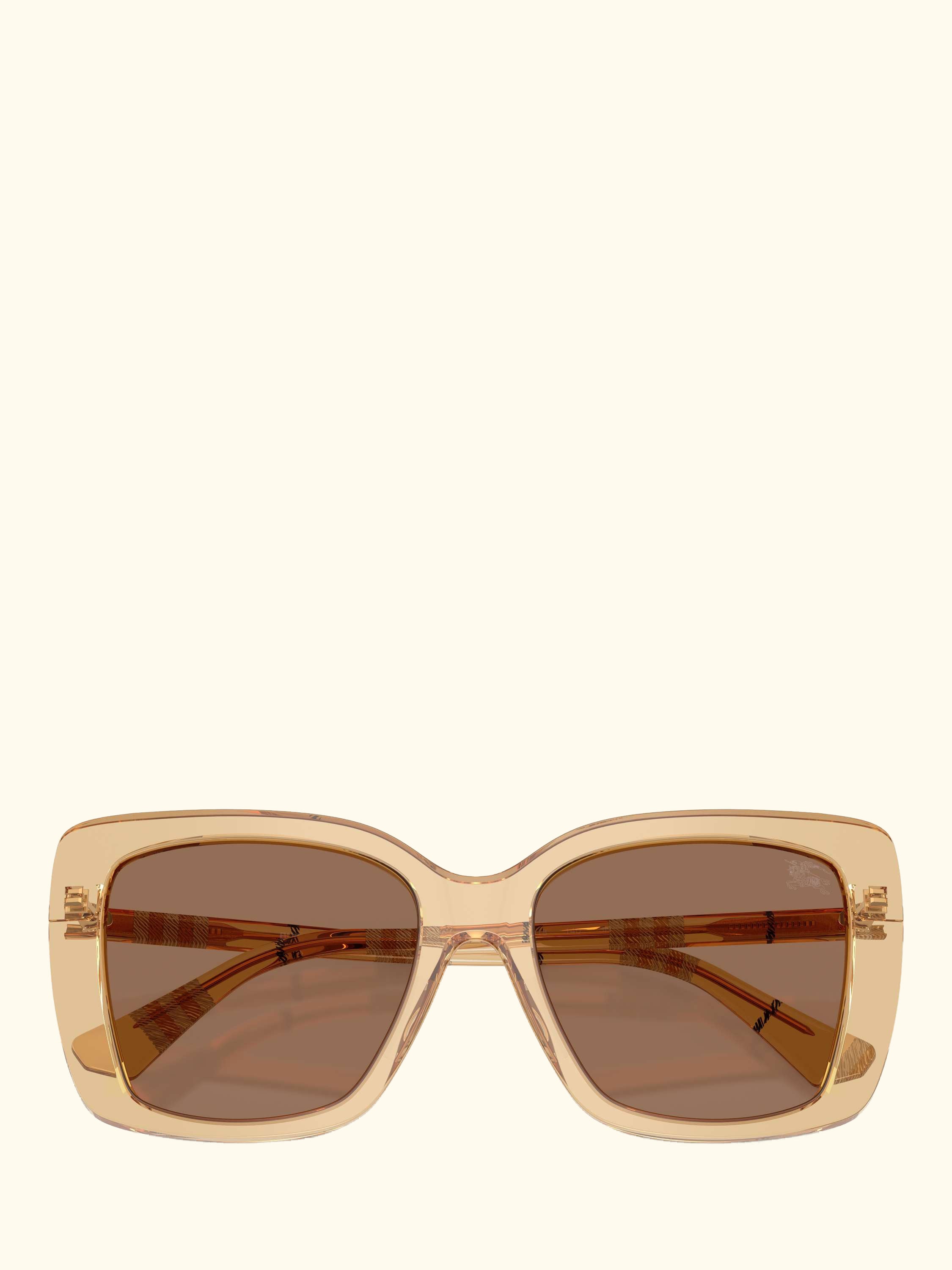 BE44564 Women's Square Sunglasses, Light Brown/Brown