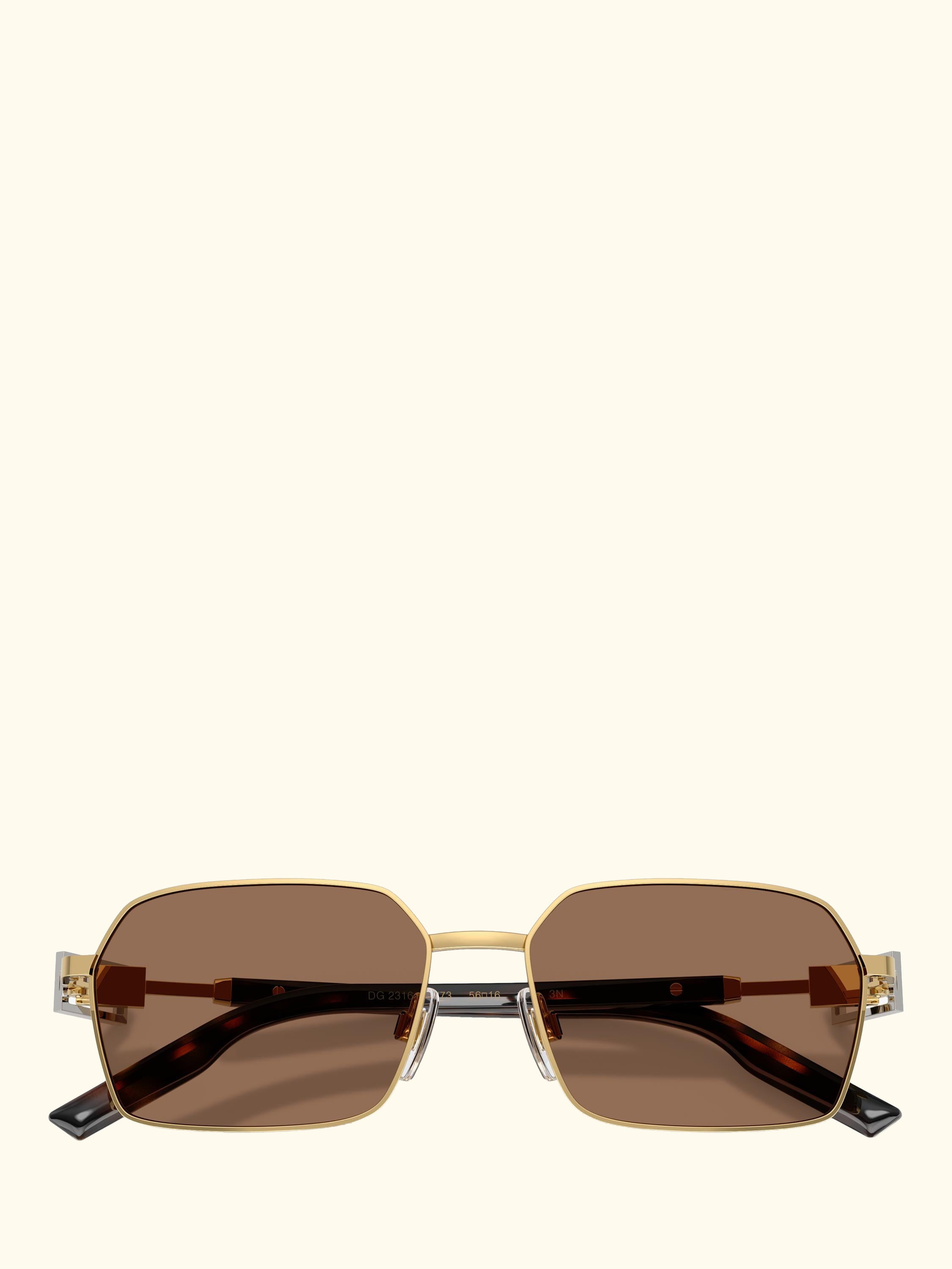 DG2316 Men's Rectangular Sunglasses