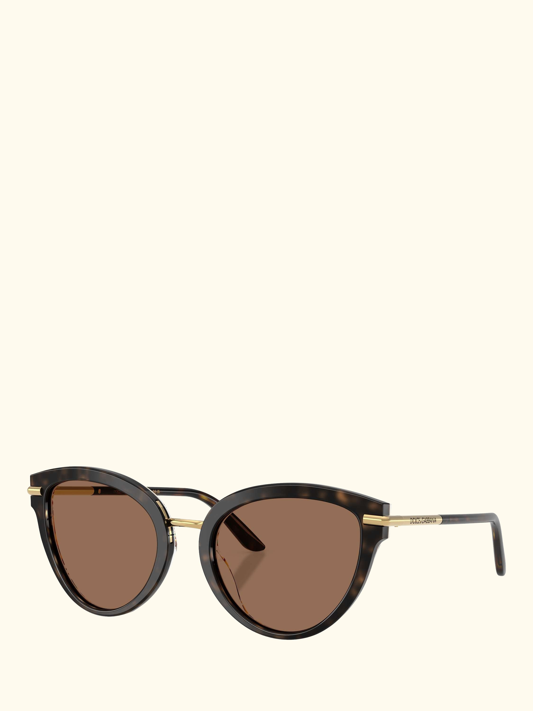 DG4492 Women's Butterfly Sunglasses, Havana/Brown