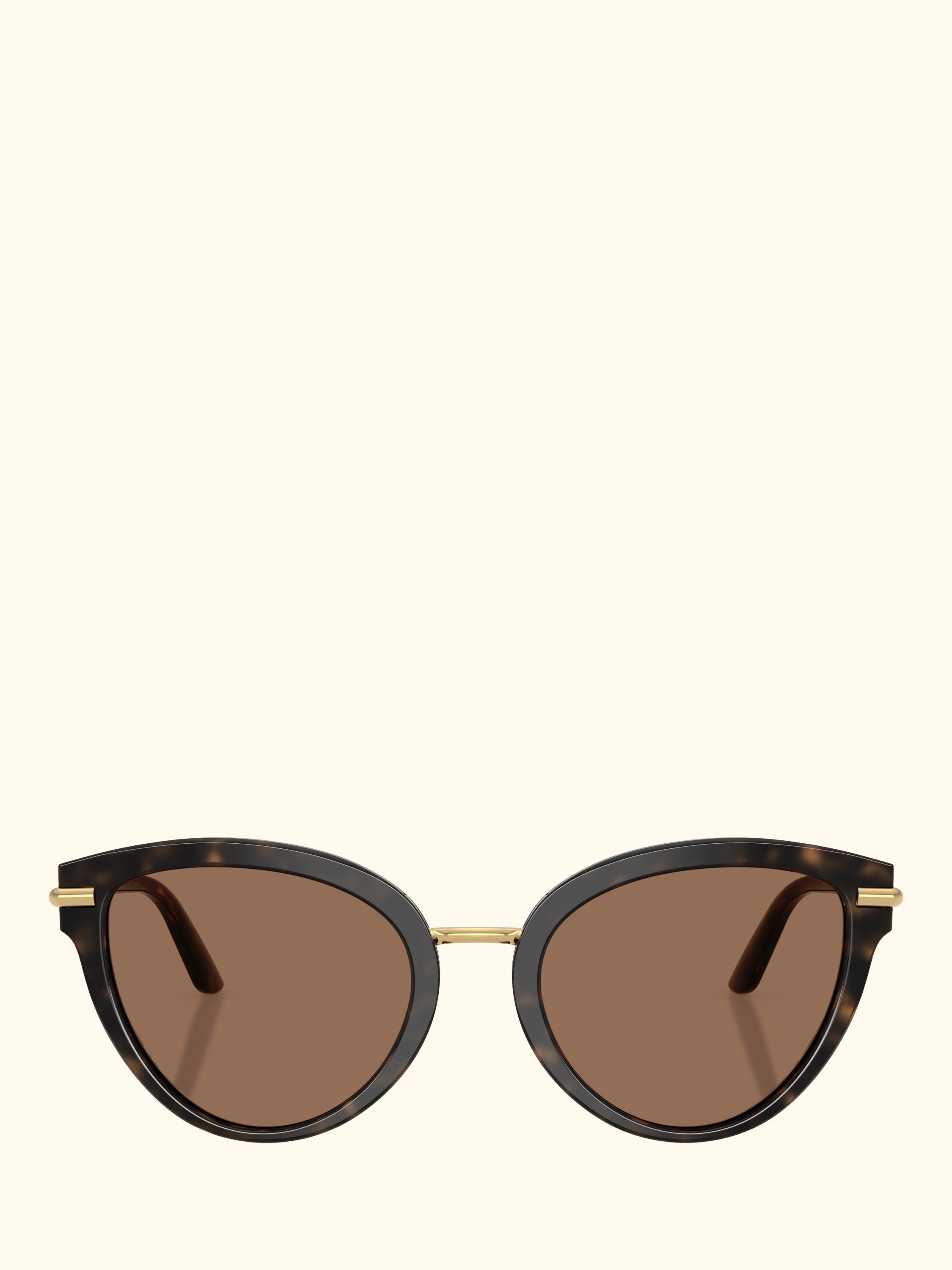 DG4492 Women's Butterfly Sunglasses, Havana/Brown