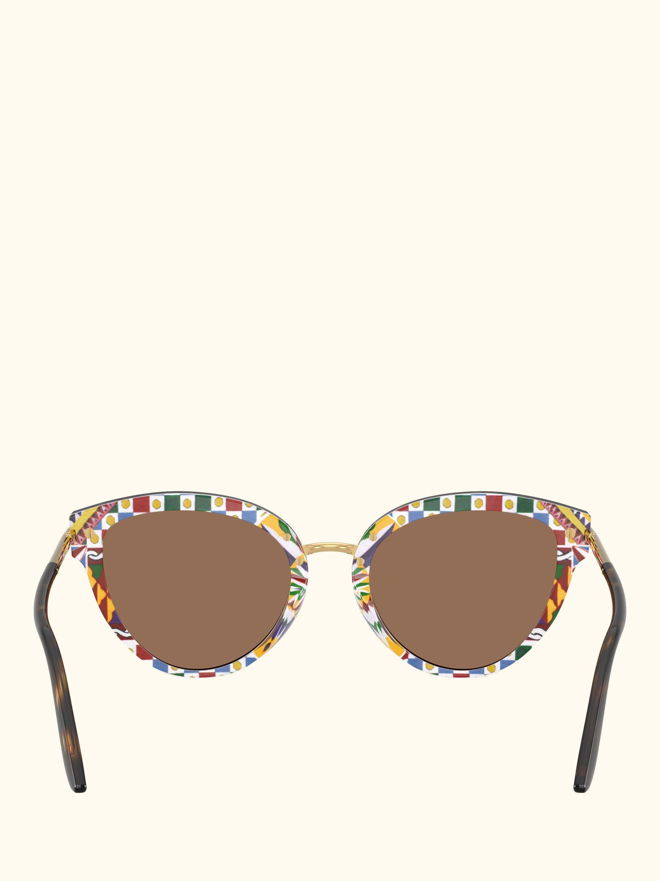 DG4492 Women's Butterfly Sunglasses, Havana/Brown