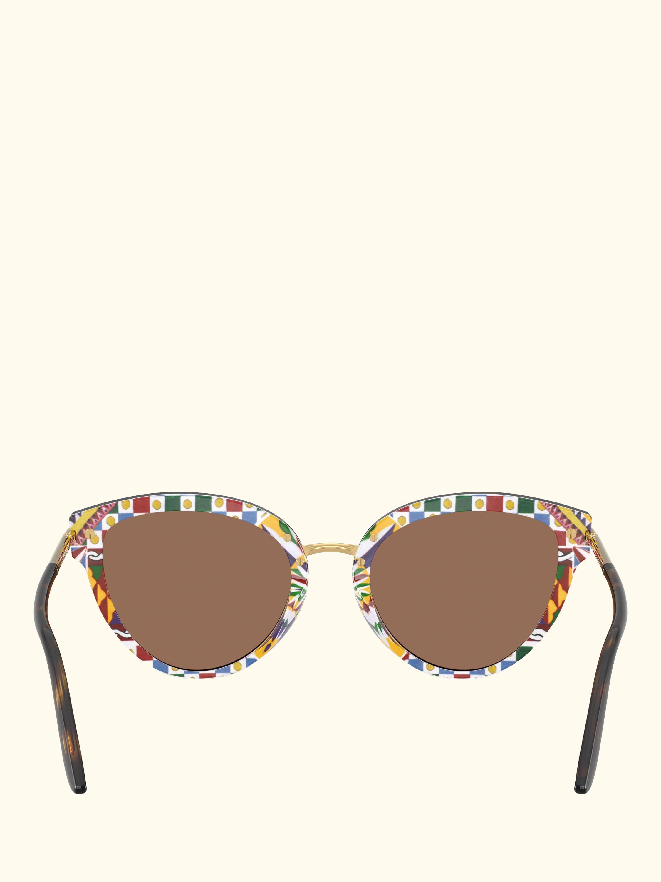 DG4492 Women's Butterfly Sunglasses, Havana/Brown