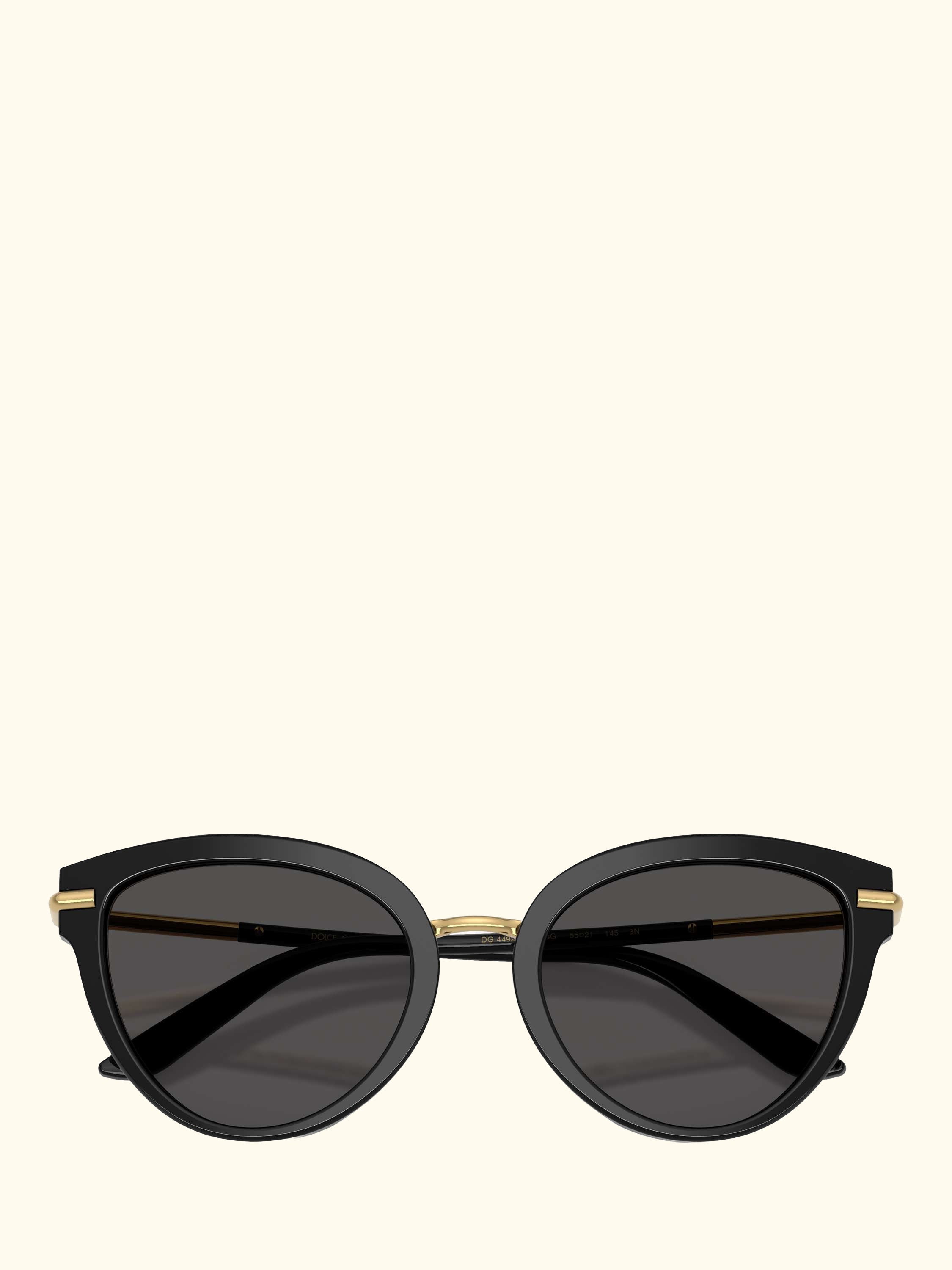 DG4492 Women's Butterfly Sunglasses, Black