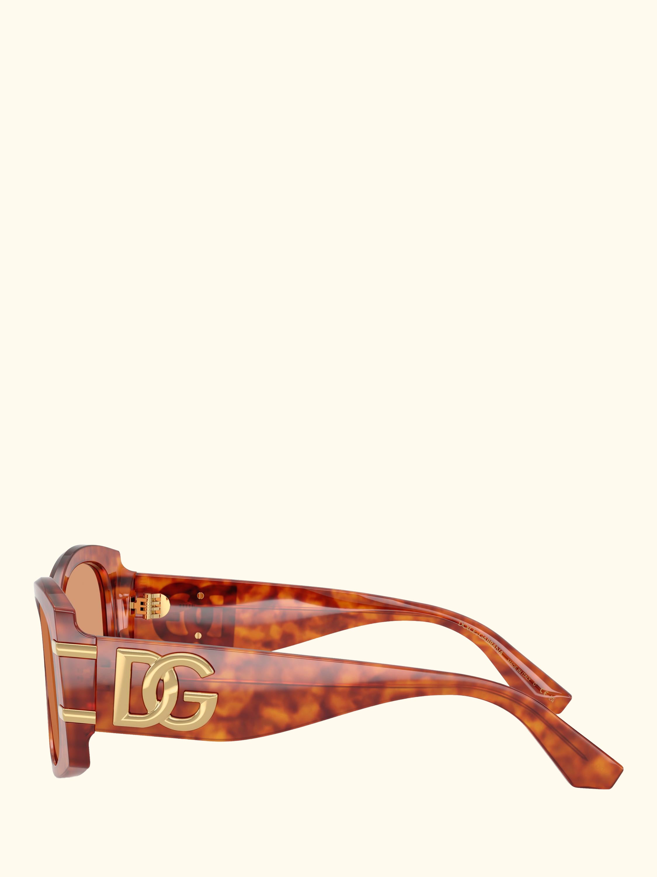 DG4501 Women's Butterfly Sunglasses, Light Brown/Brown