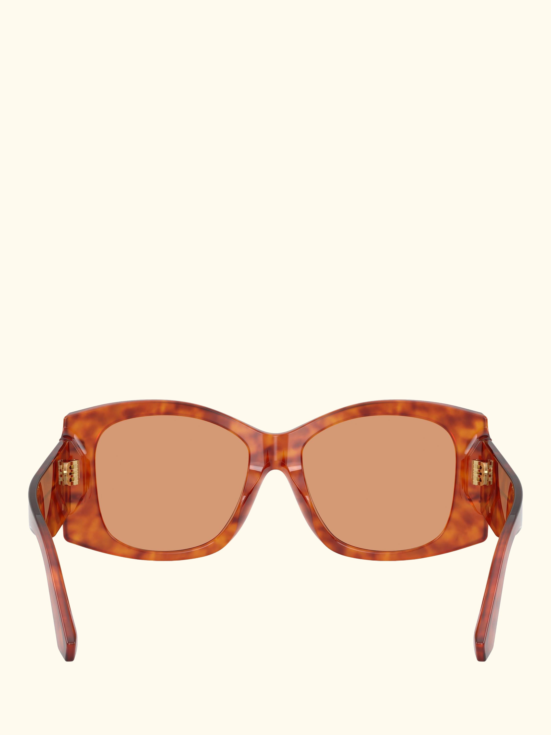 DG4501 Women's Butterfly Sunglasses, Light Brown/Brown