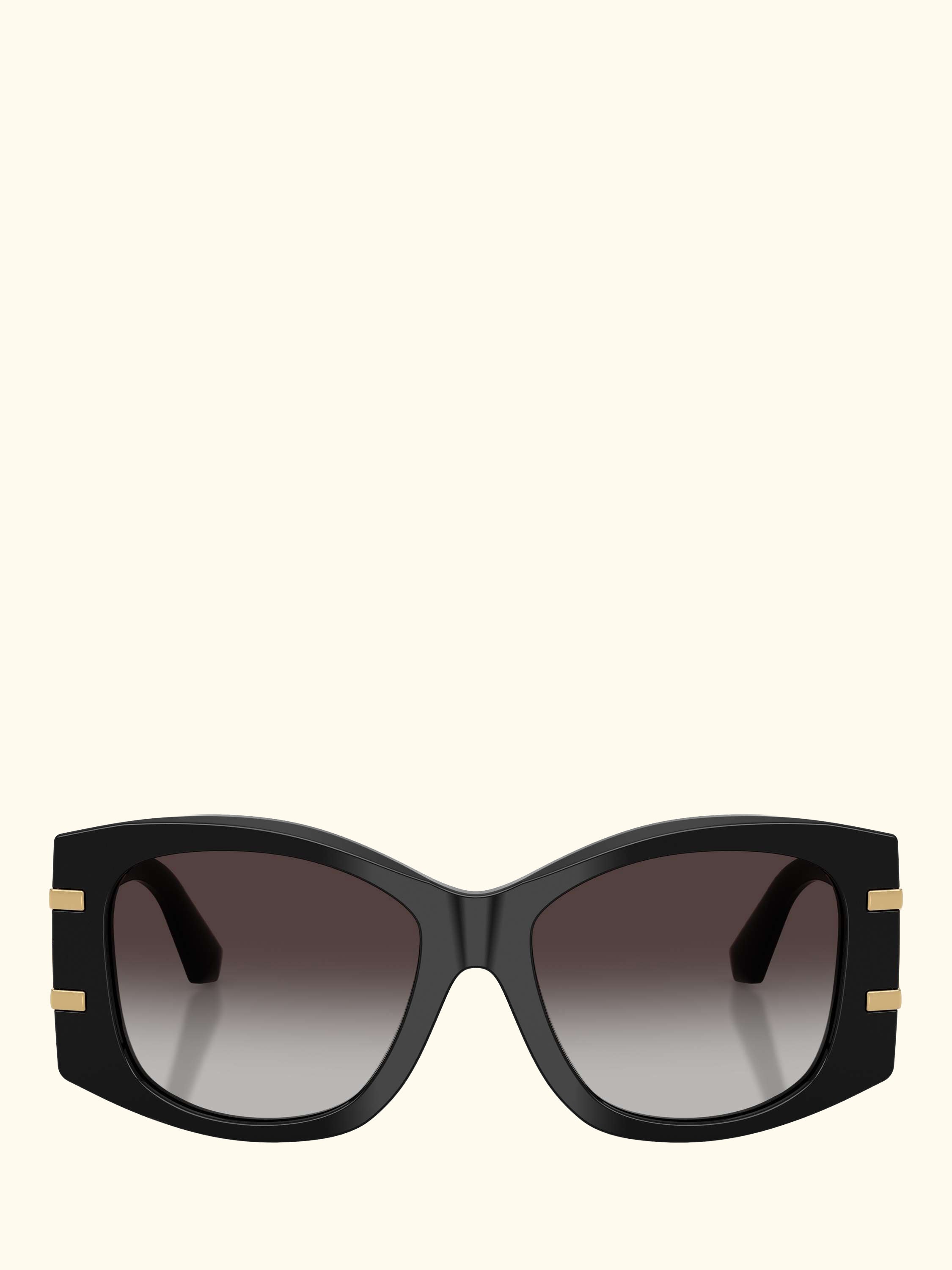 DG4501 Women's Butterfly Sunglasses, Black/Purple Gradient