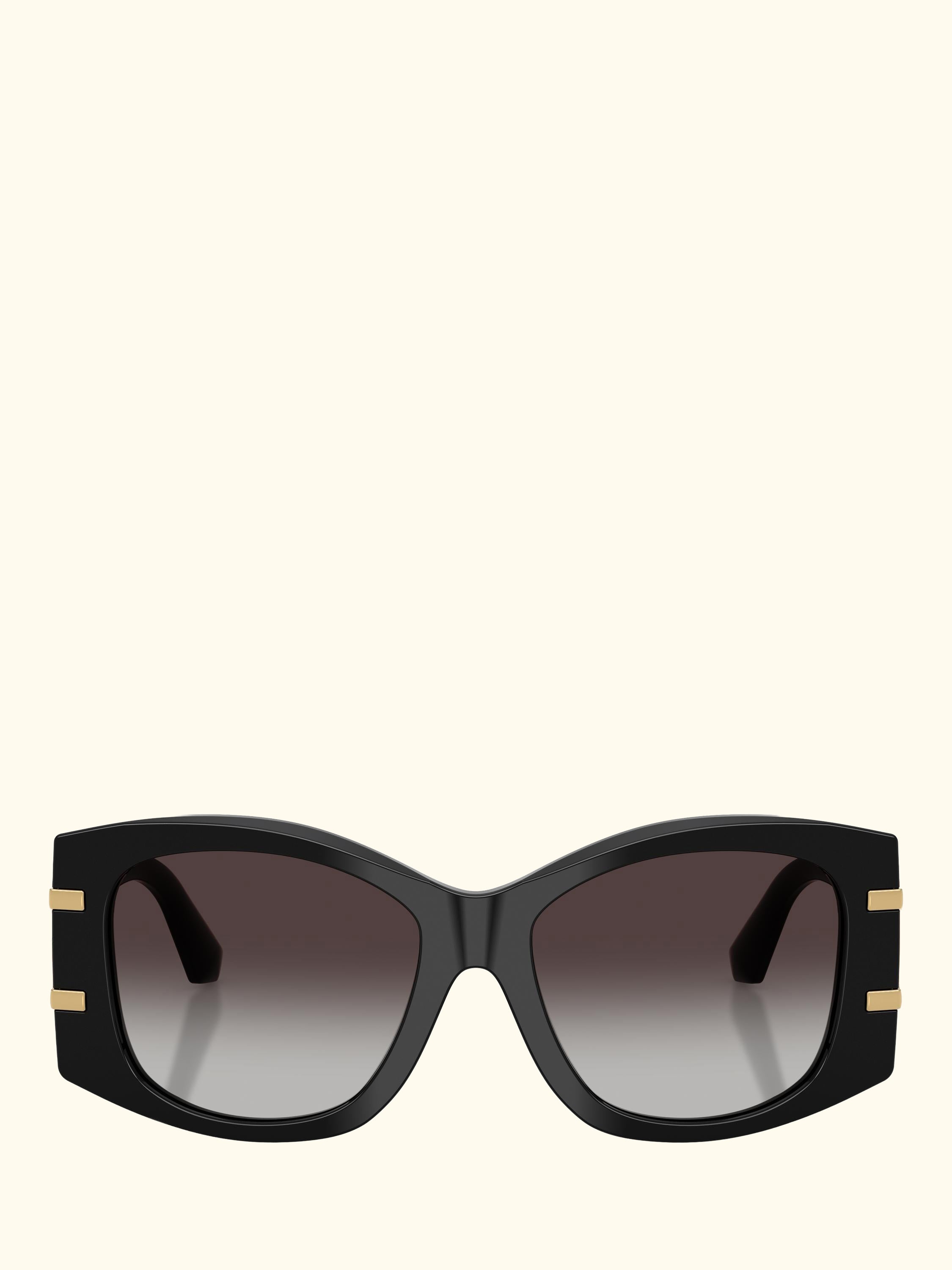 DG4501 Women's Butterfly Sunglasses, Black/Purple Gradient