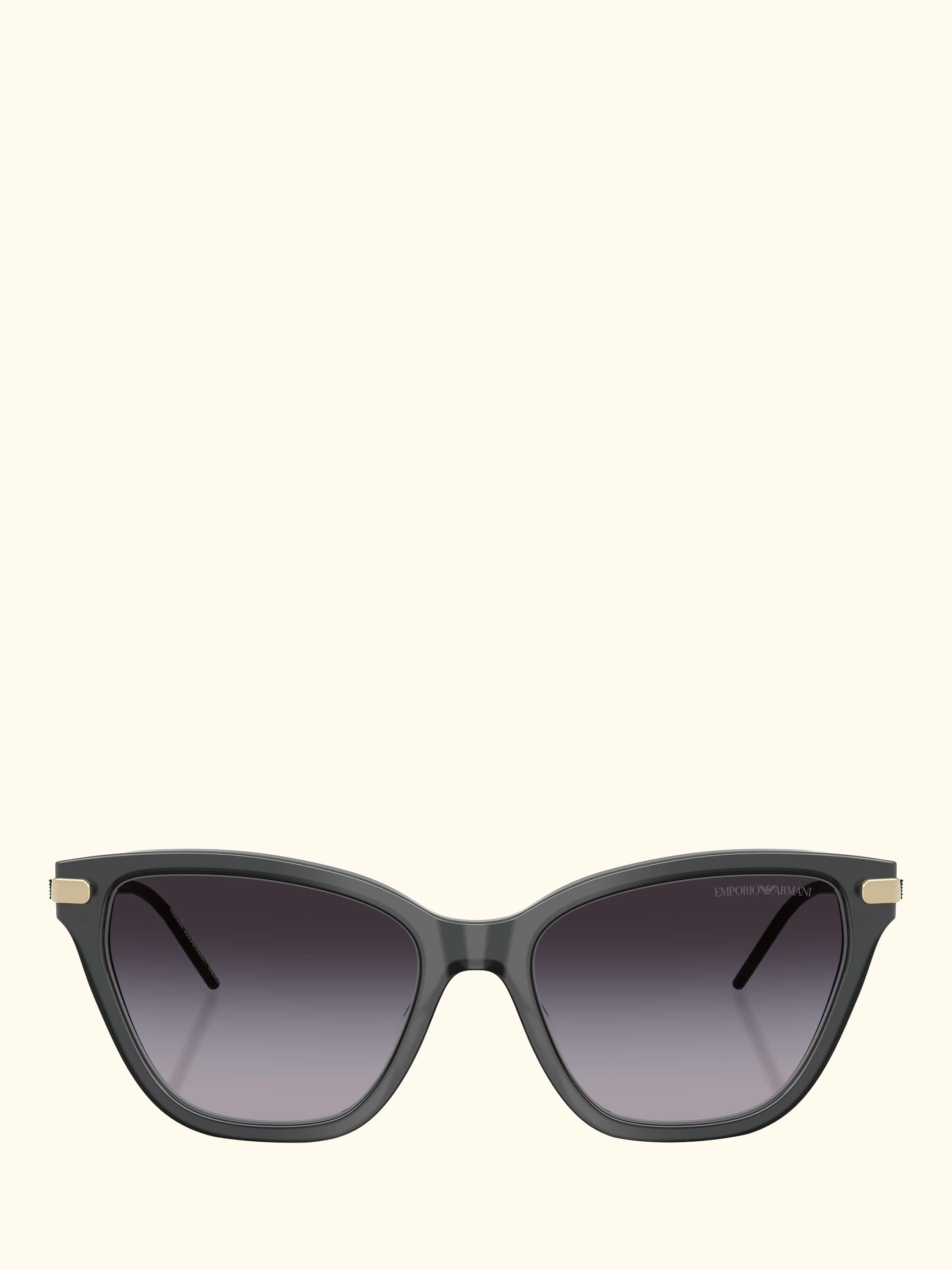 EA4251 Cat's Eye Sunglasses, Grey/Grey Gradient