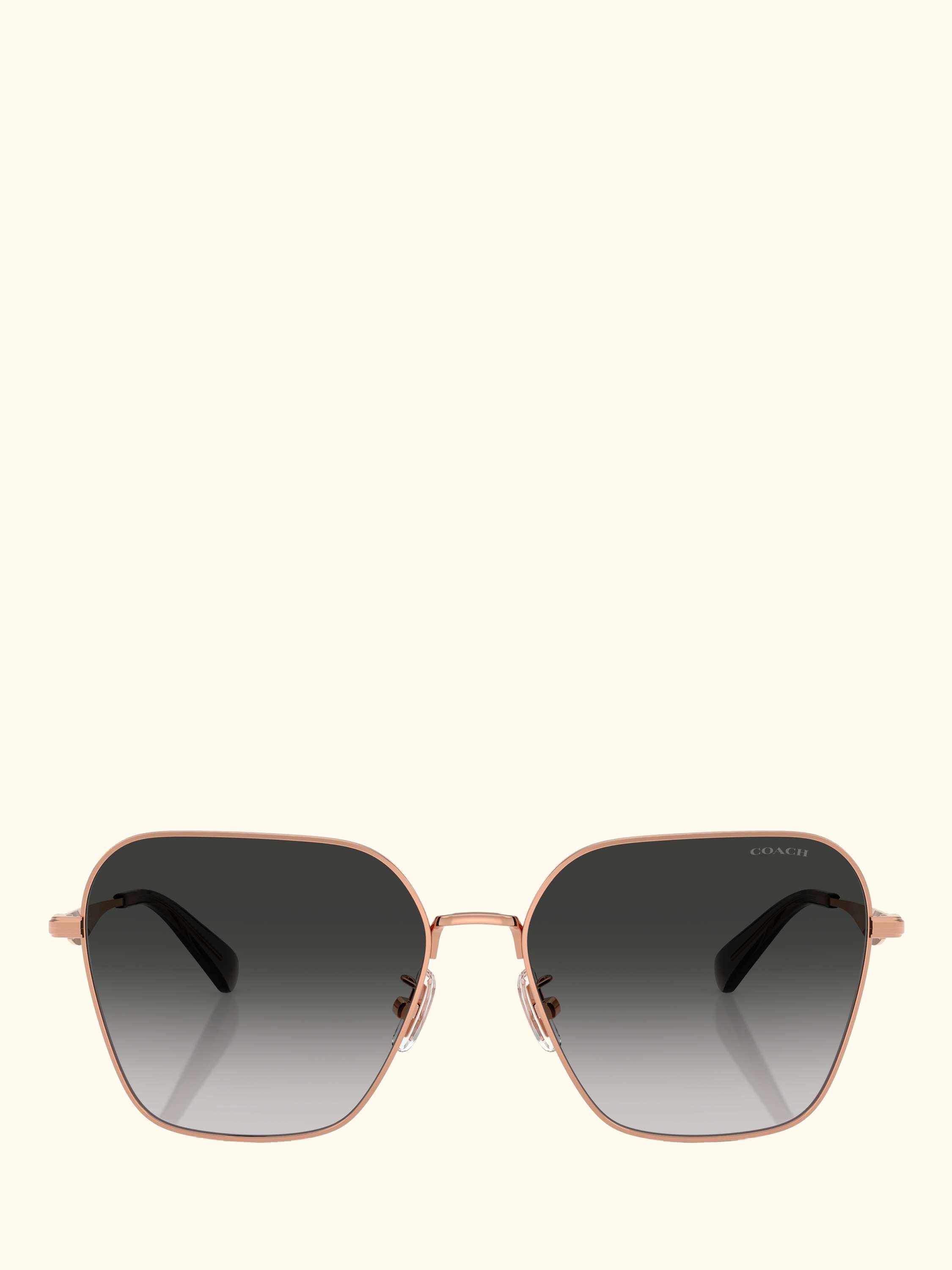 HC7168 Women's Irregular Sunglasses, Rose Gold/Black Gradient
