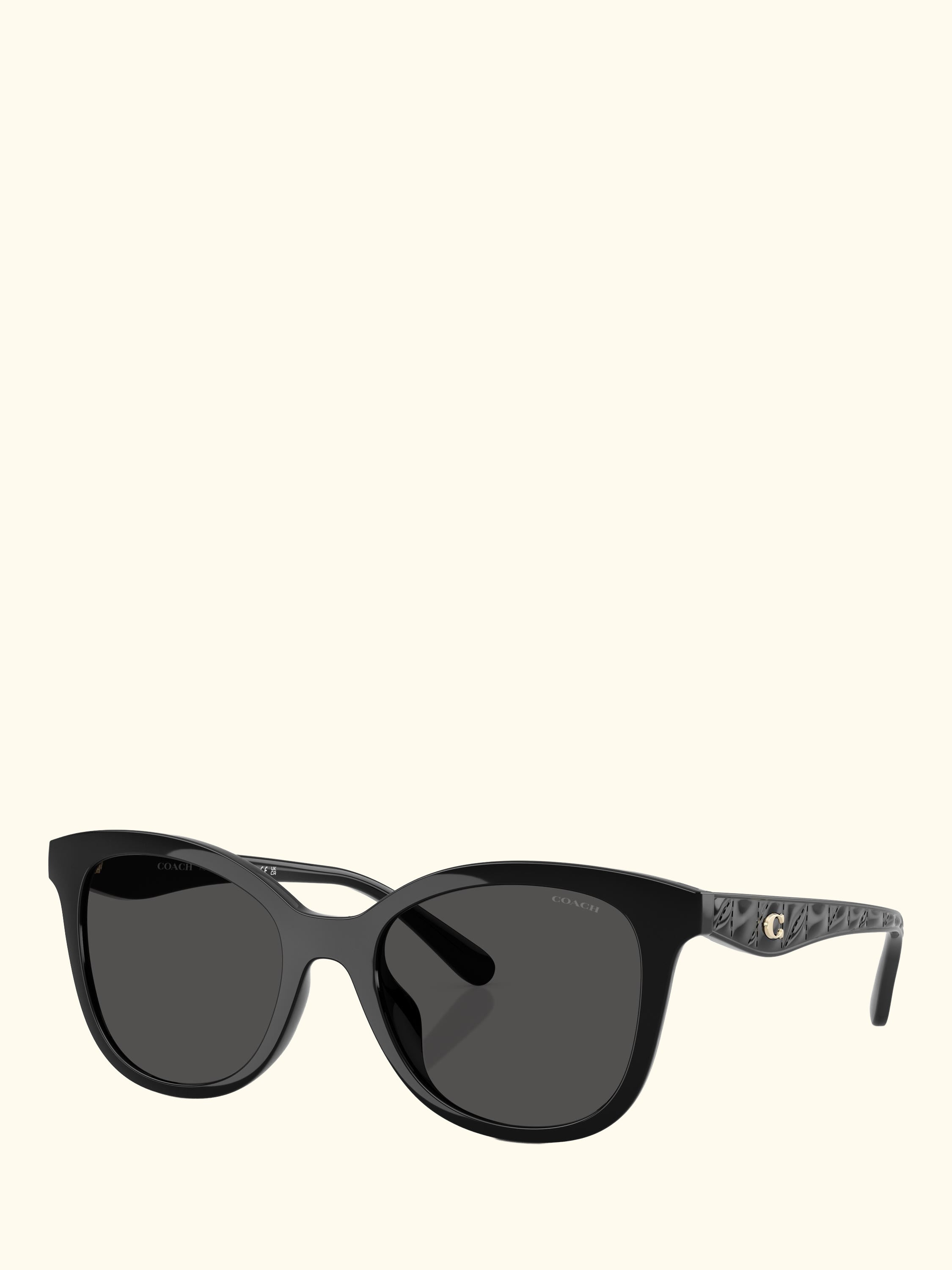 HC8419 Women's Square Sunglasses, Black