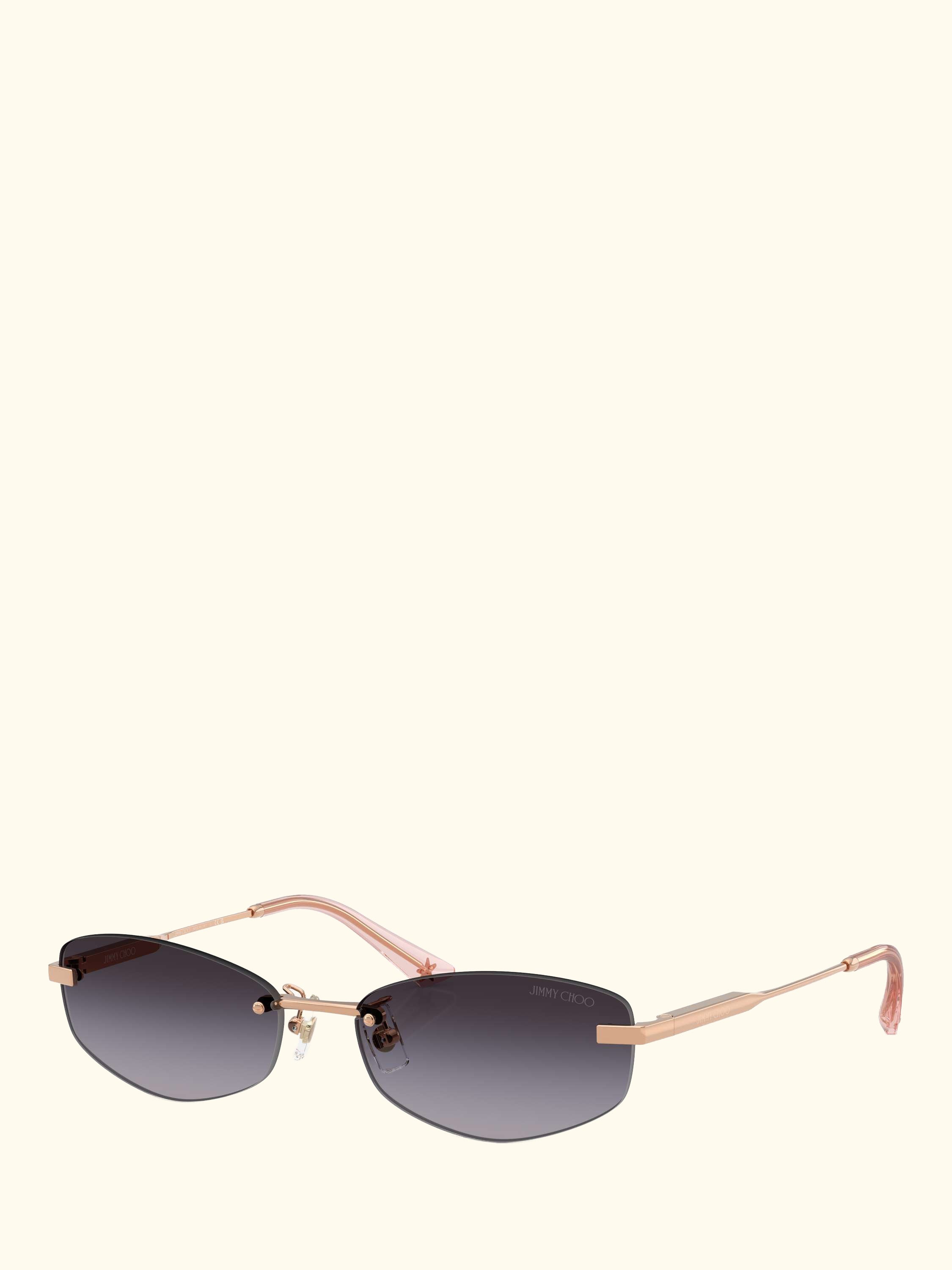 JC4013D Women's Oval Sunglasses, Bronze/Grey Gradient
