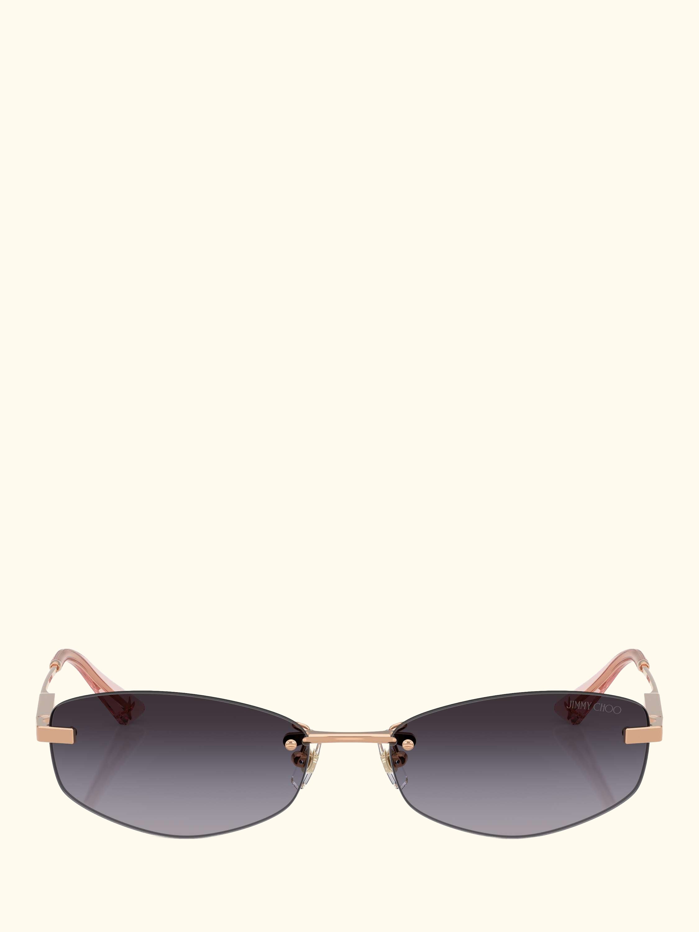 JC4013D Women's Oval Sunglasses, Bronze/Grey Gradient
