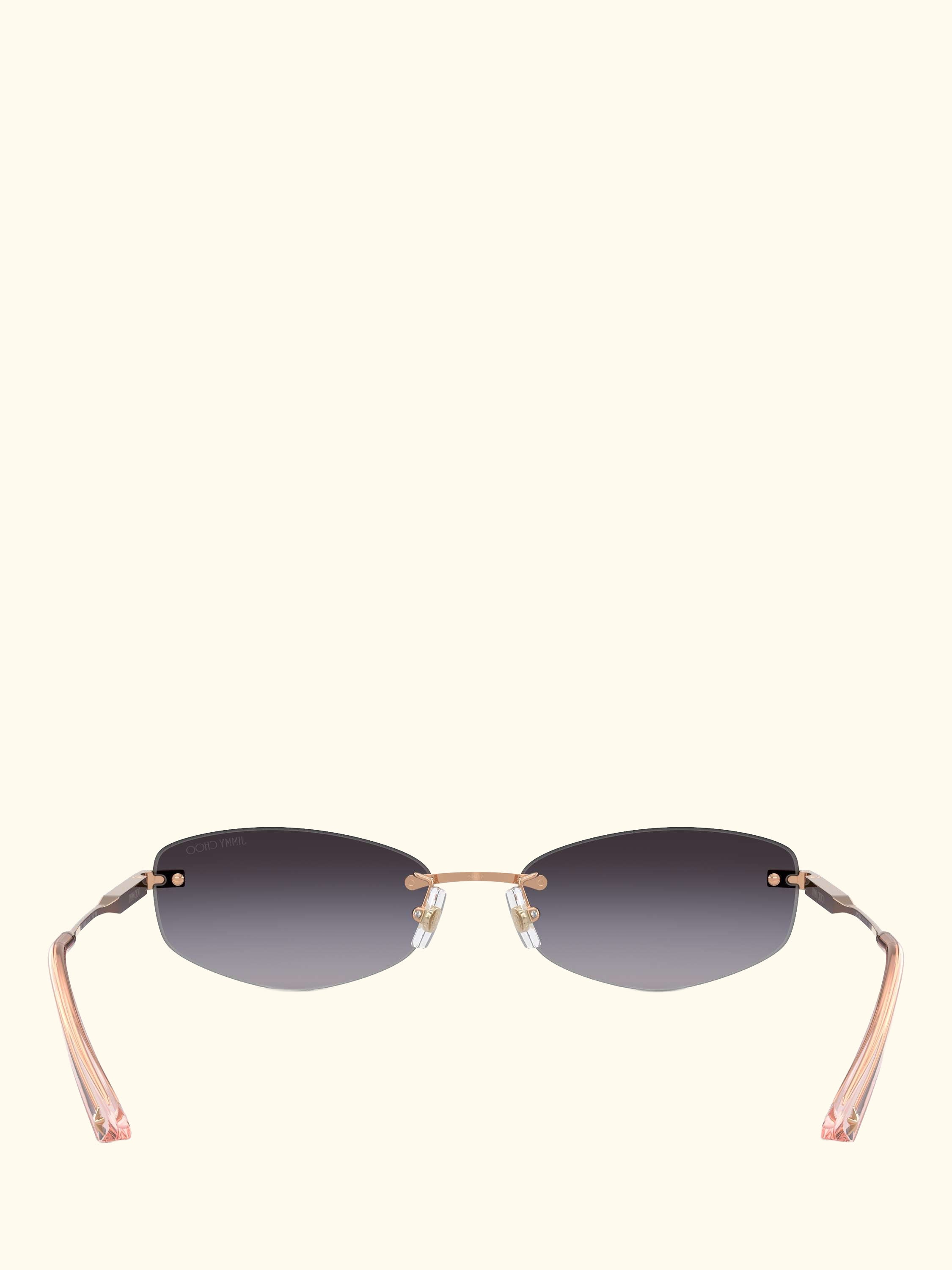 JC4013D Women's Oval Sunglasses, Bronze/Grey Gradient