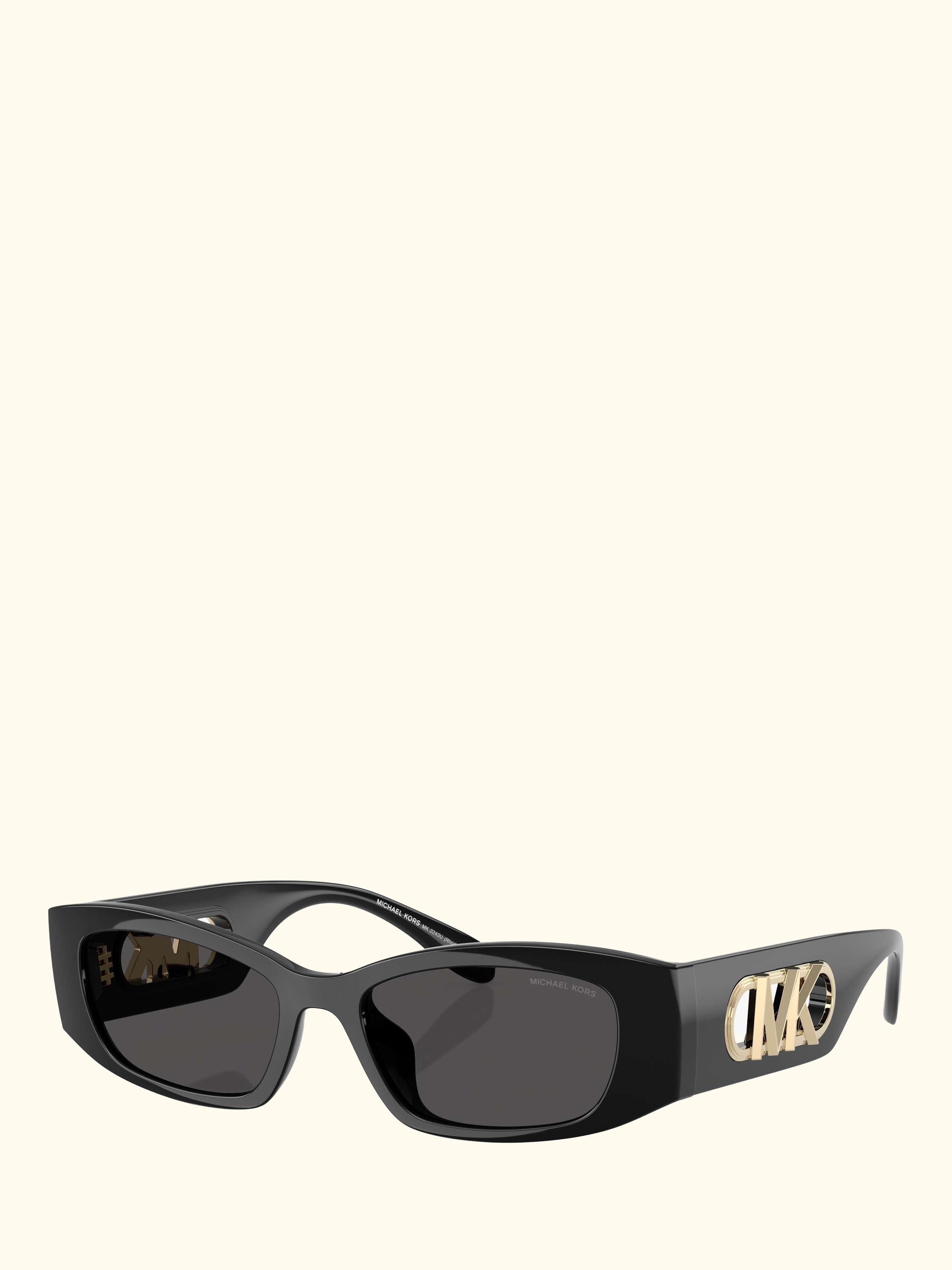 MK2243 Rectangular Sunglasses, Black