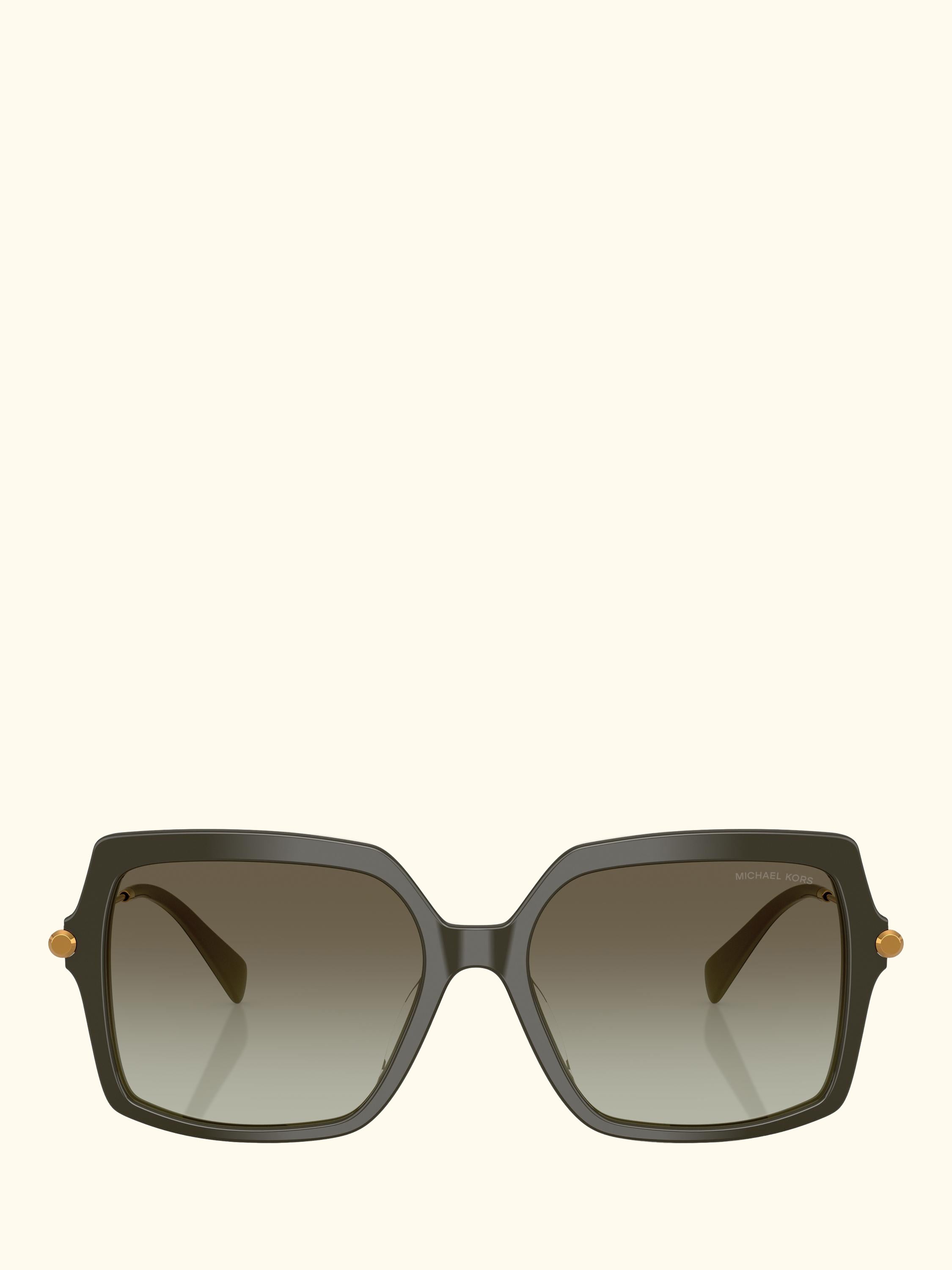 MK2247 Square Sunglasses, Green/Green Gradient