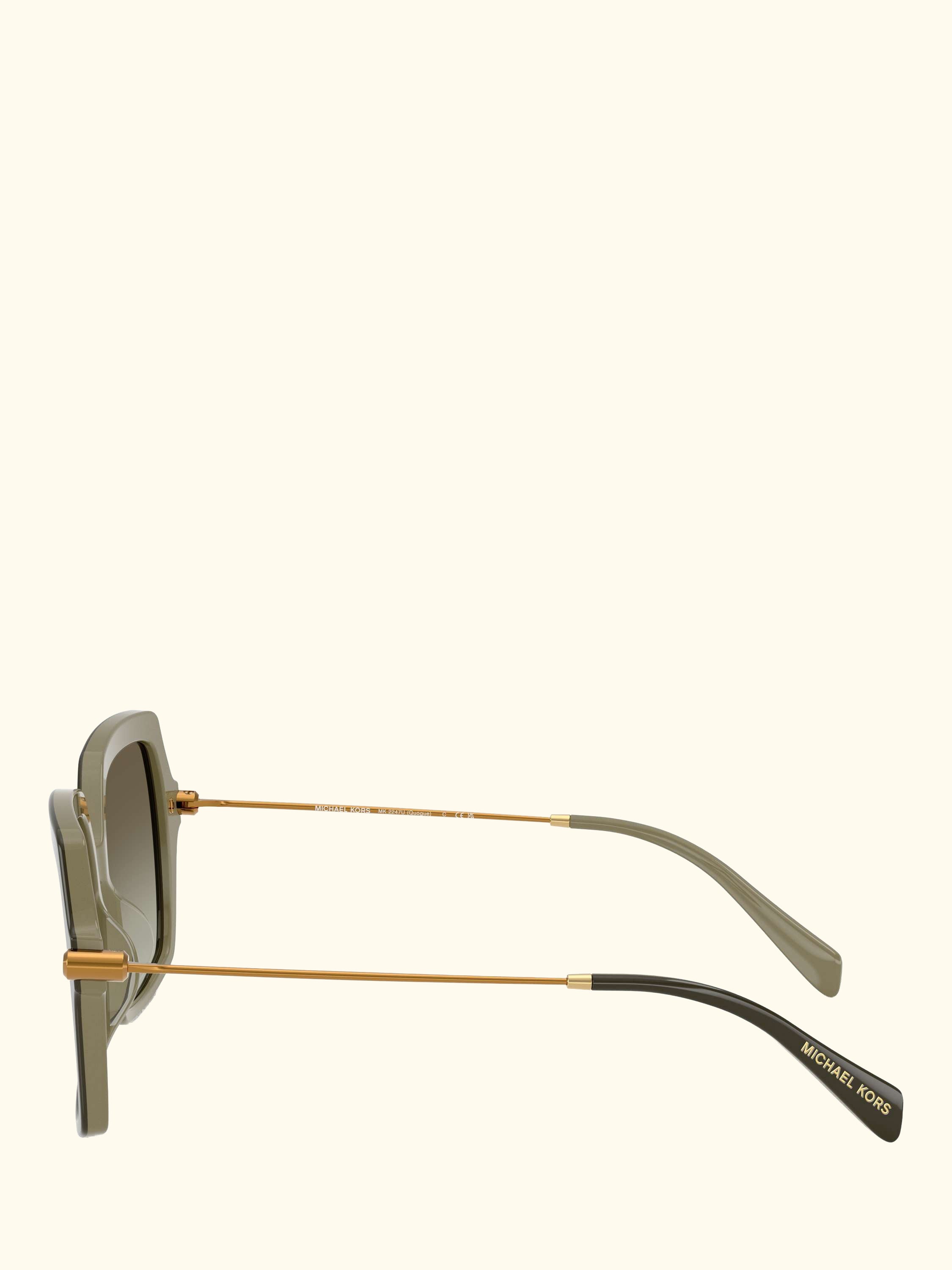 MK2247 Square Sunglasses, Green/Green Gradient