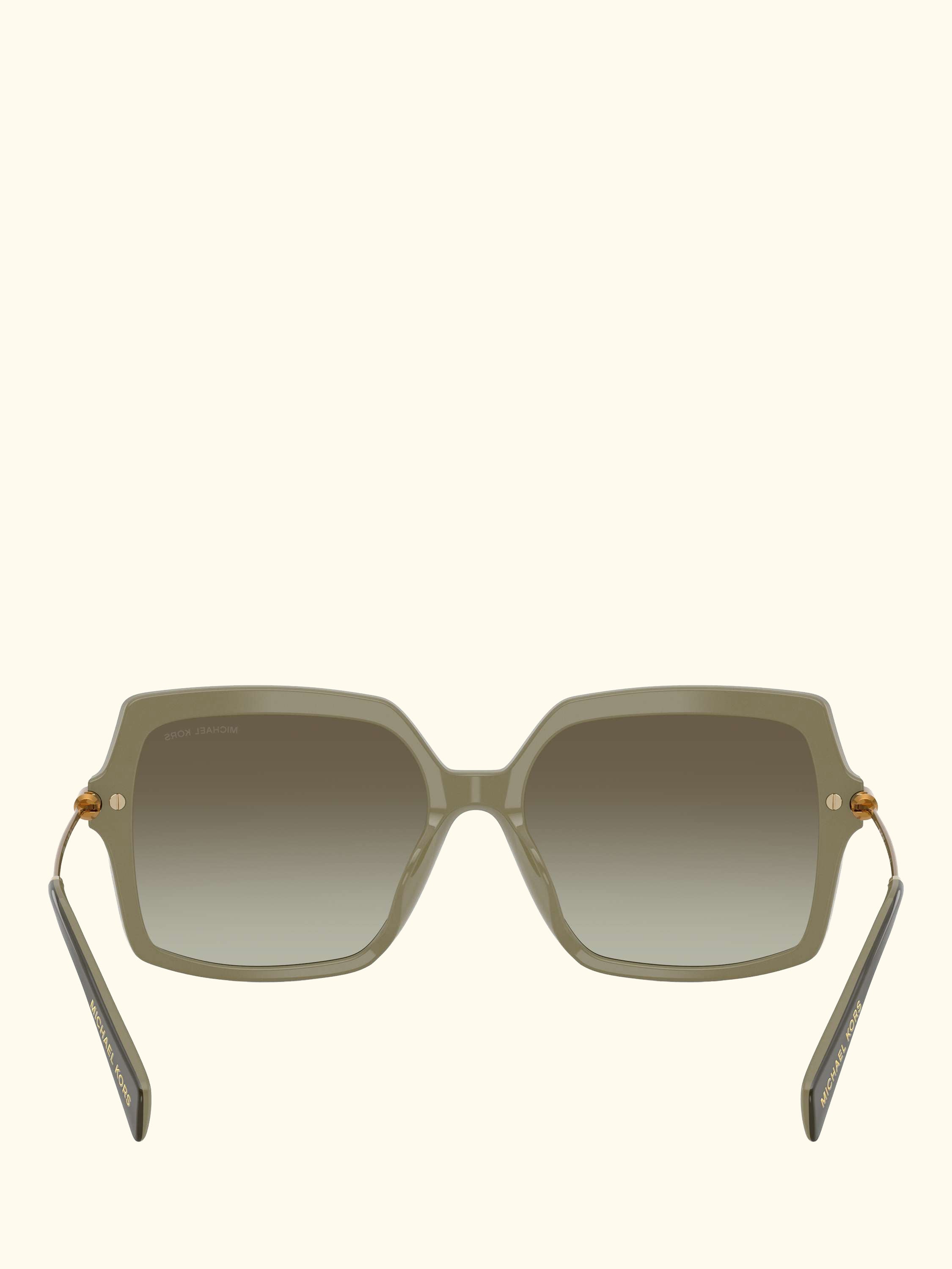 MK2247 Square Sunglasses, Green/Green Gradient