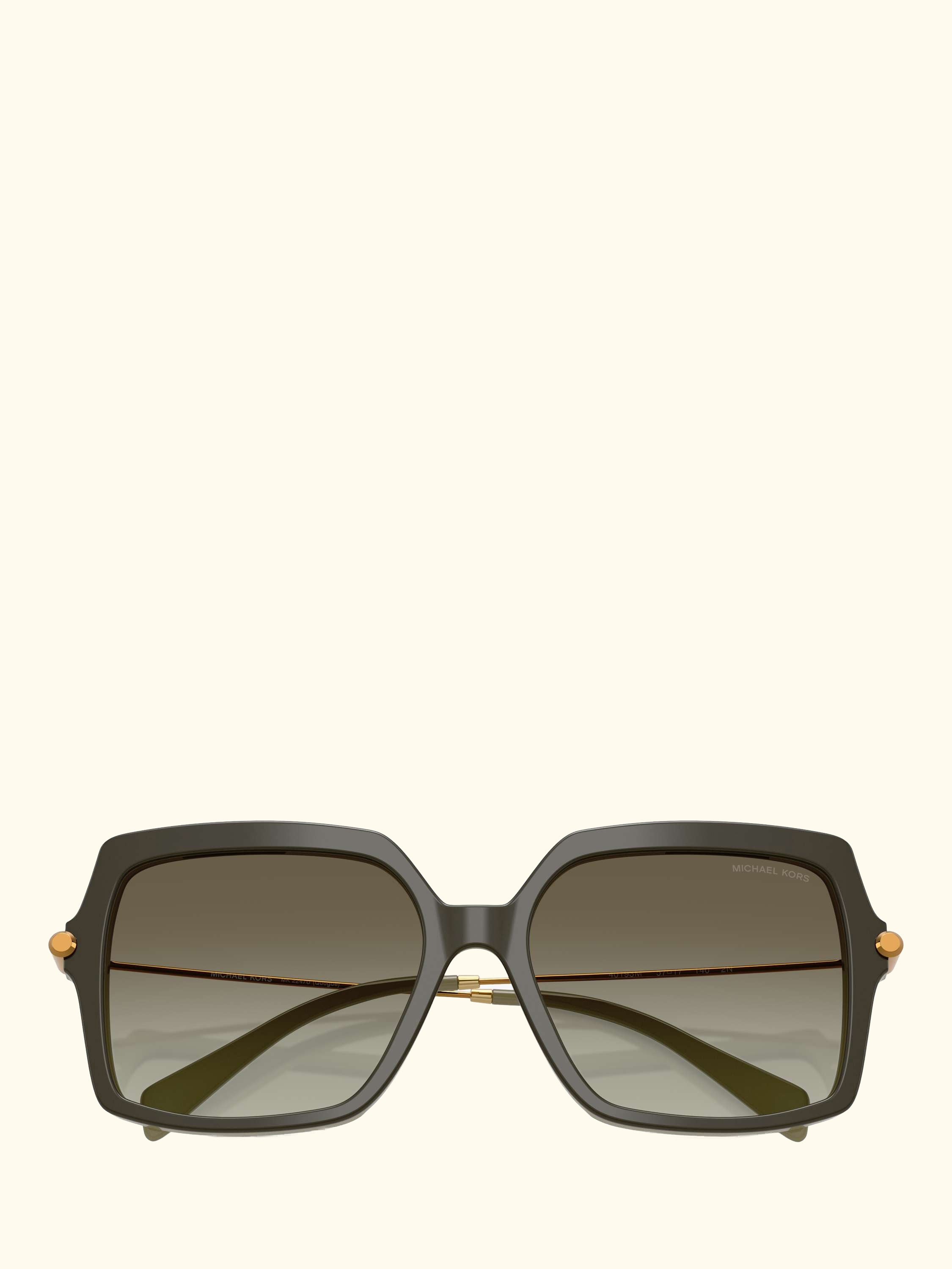 MK2247 Square Sunglasses, Green/Green Gradient