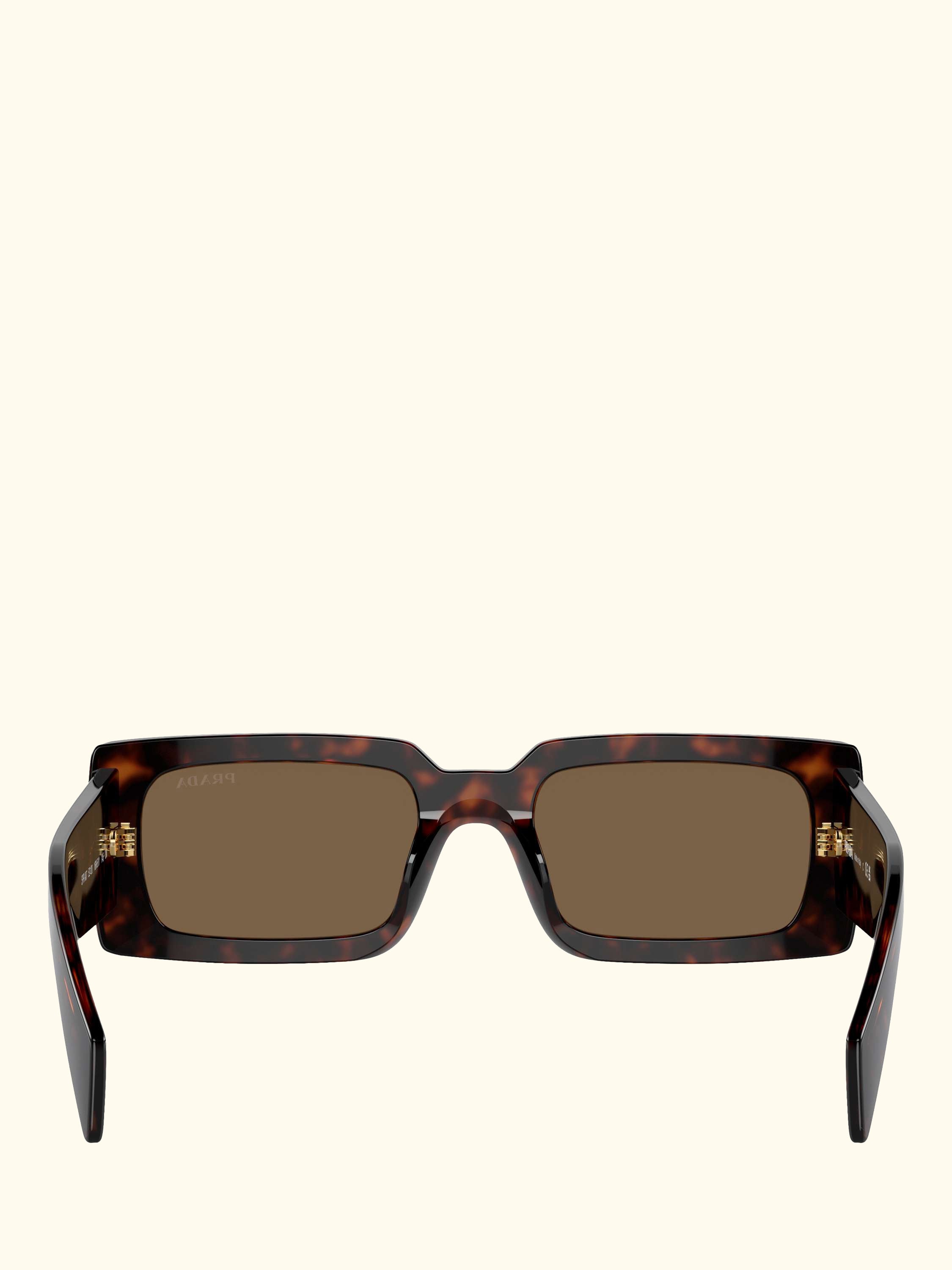 PR A07S Women's Rectangular Sunglasses, Havana/Brown