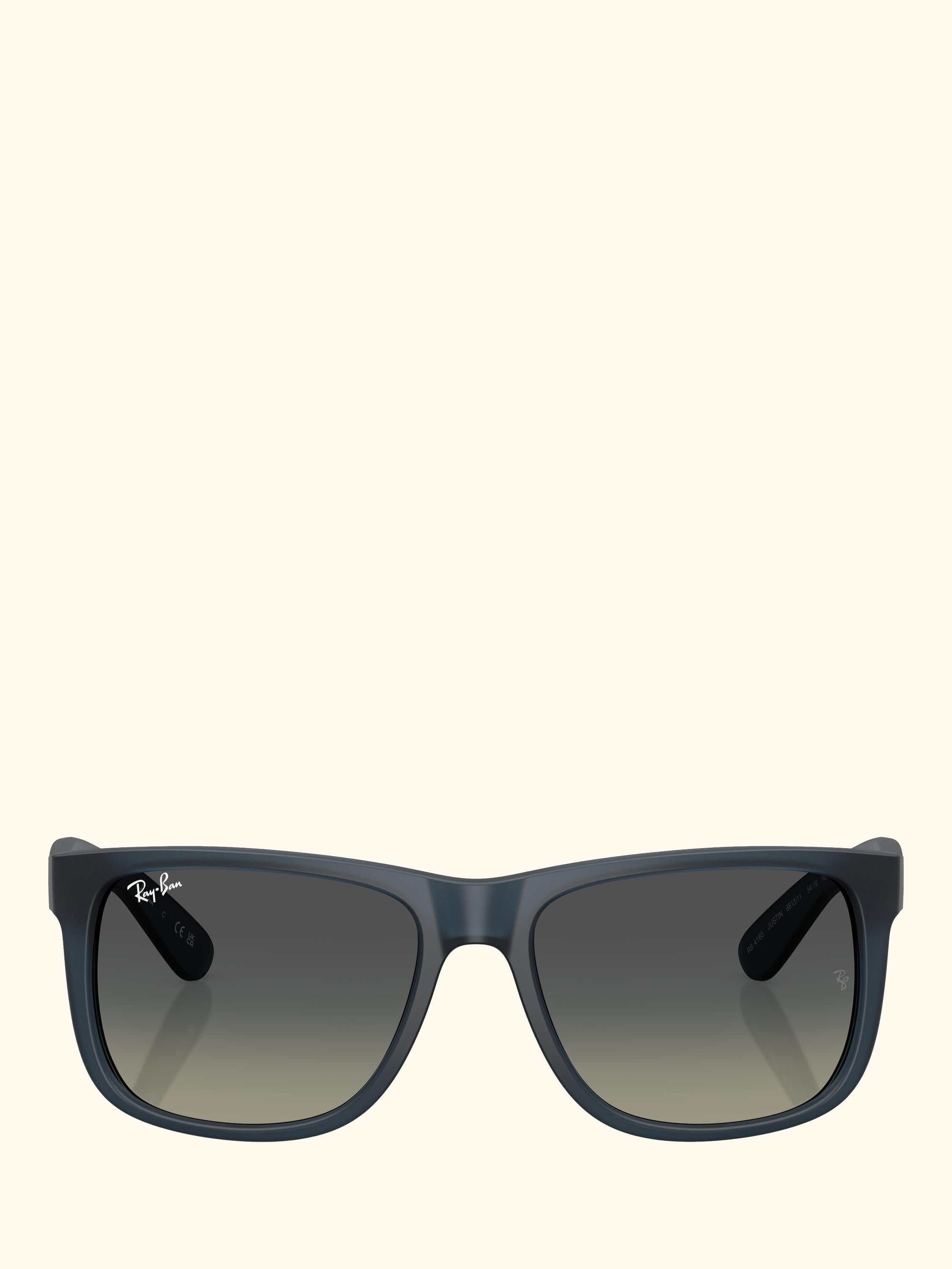 RB4165 Square Sunglasses, Blue/Grey