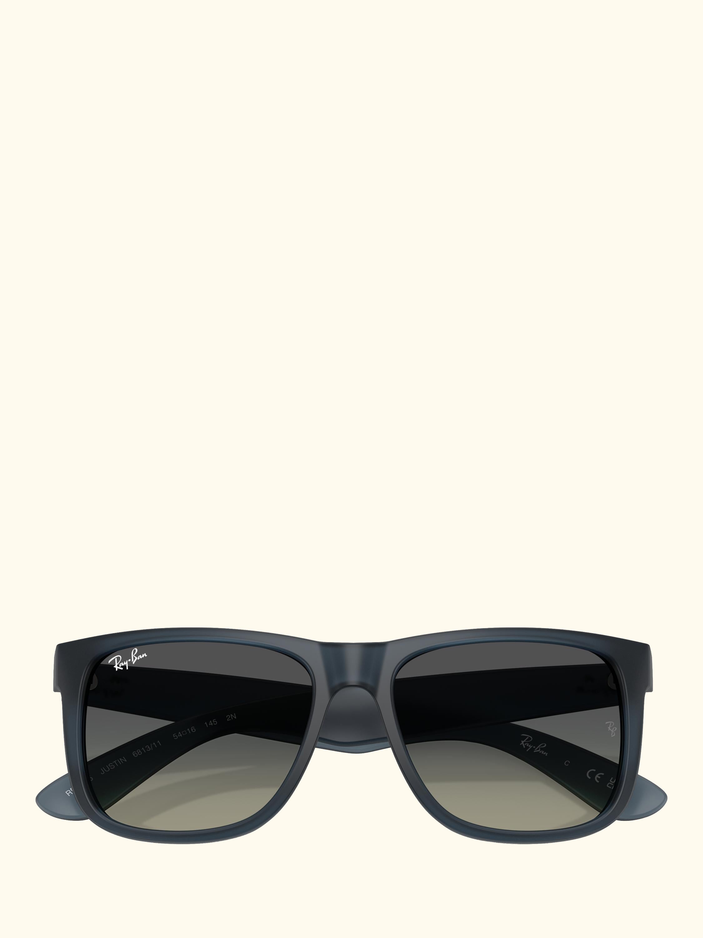 RB4165 Square Sunglasses, Blue/Grey