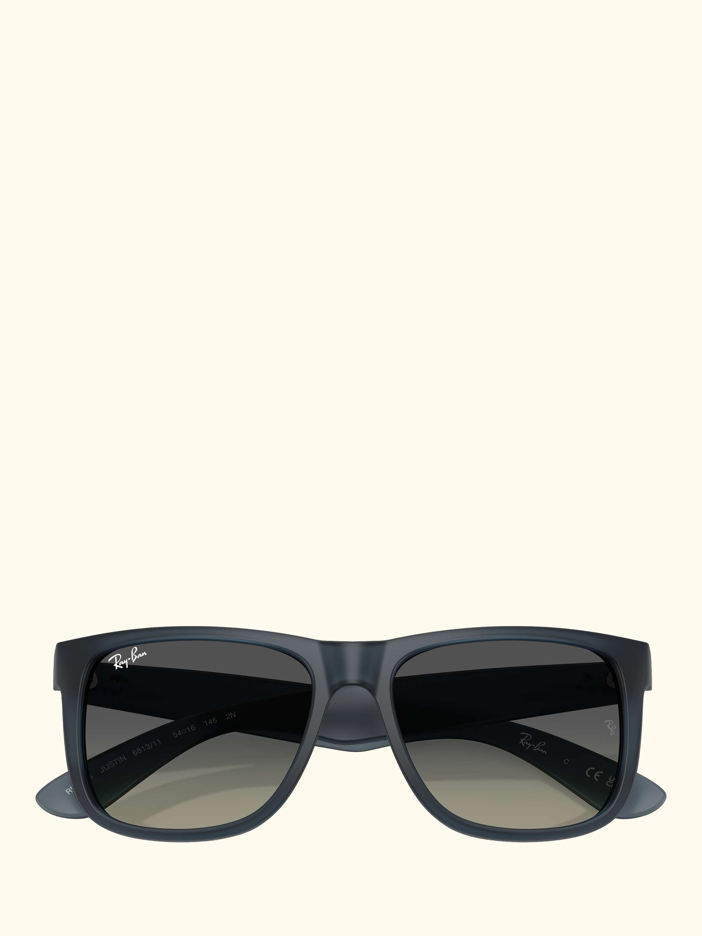 RB4165 Square Sunglasses, Blue/Grey