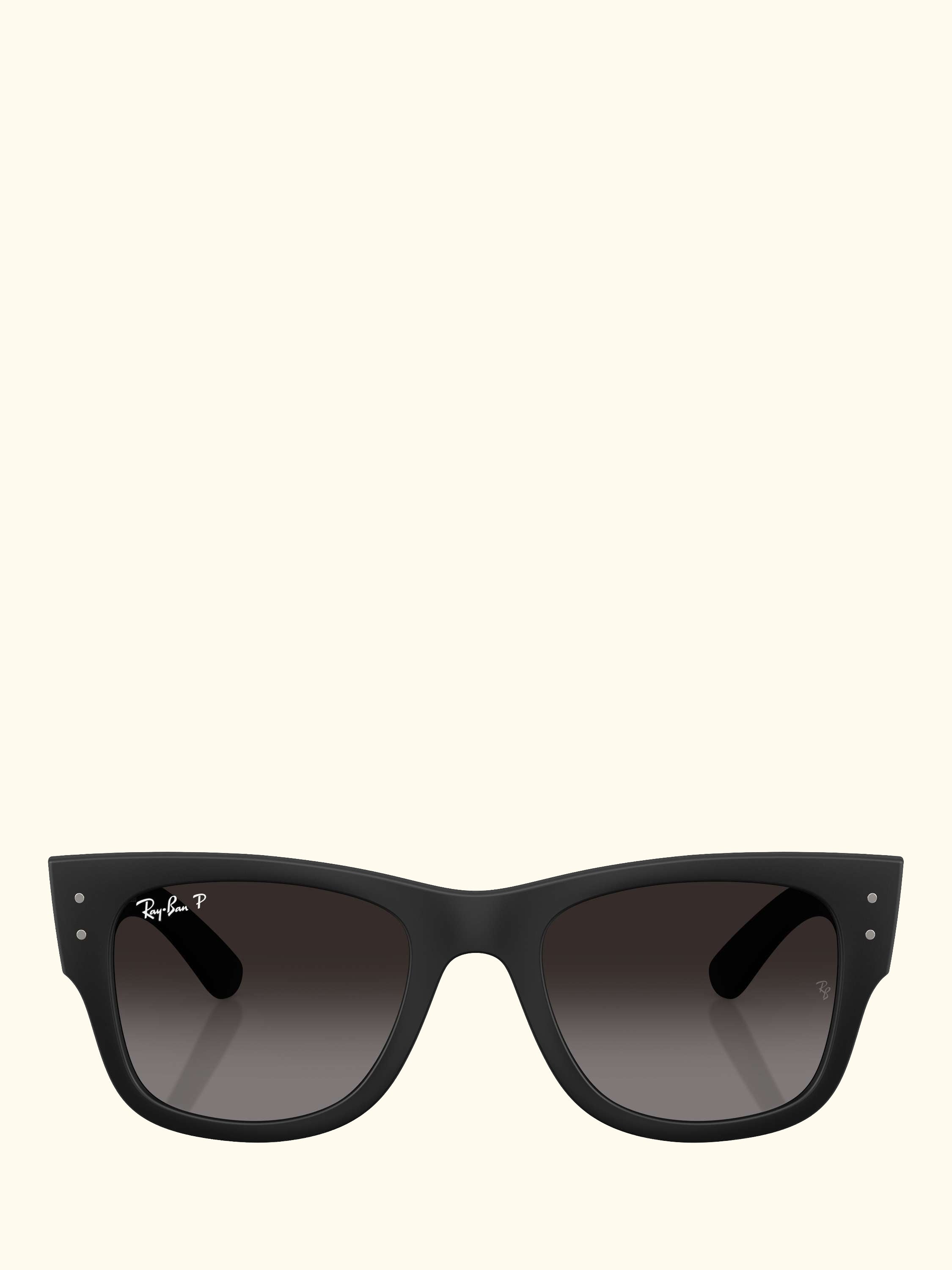 RB4840S Polarised Square Sunglasses, Black/Black Gradient