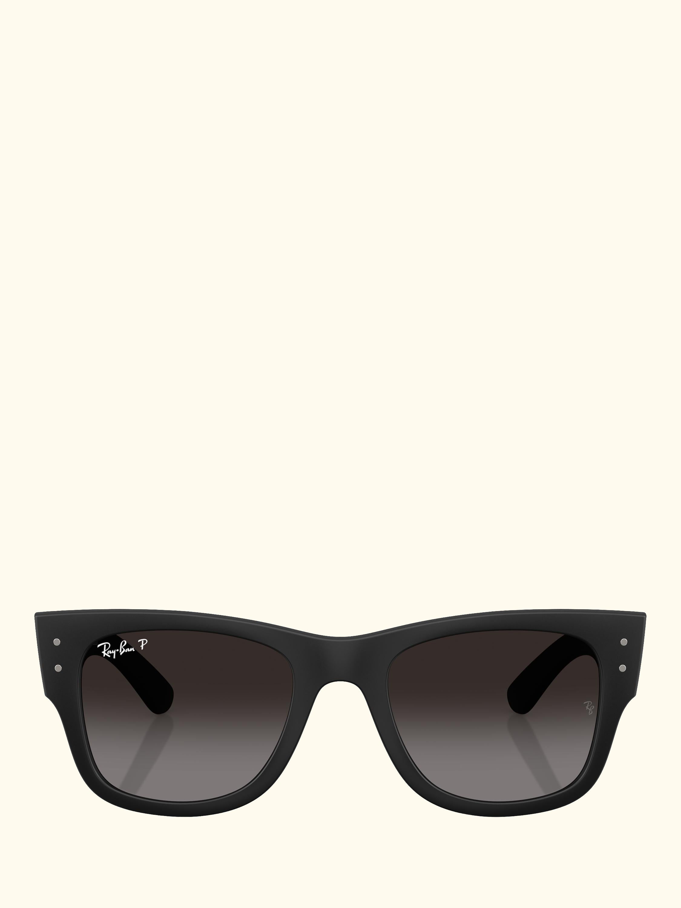 RB4840S Polarised Square Sunglasses, Black/Black Gradient