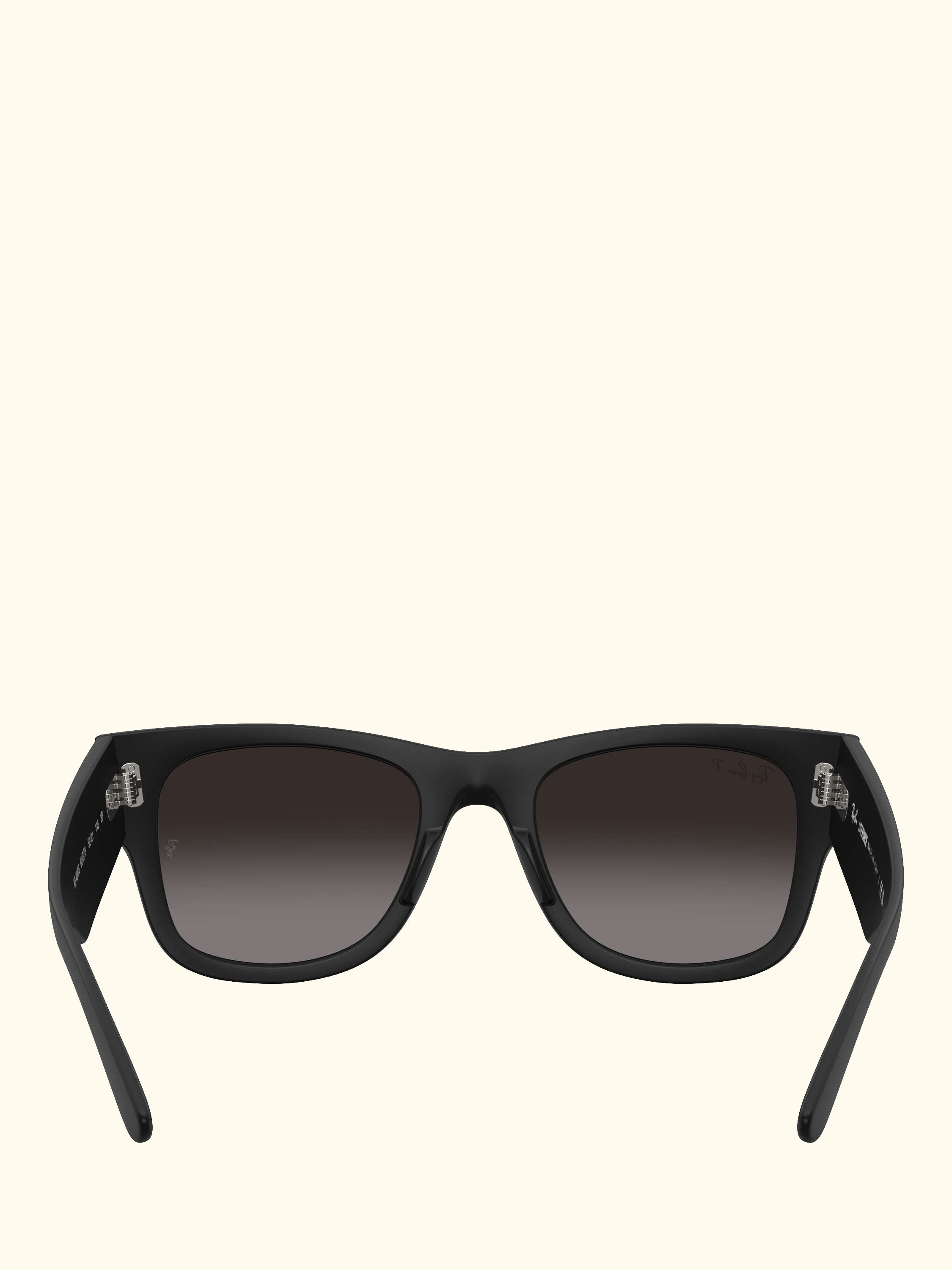 RB4840S Polarised Square Sunglasses, Black/Black Gradient