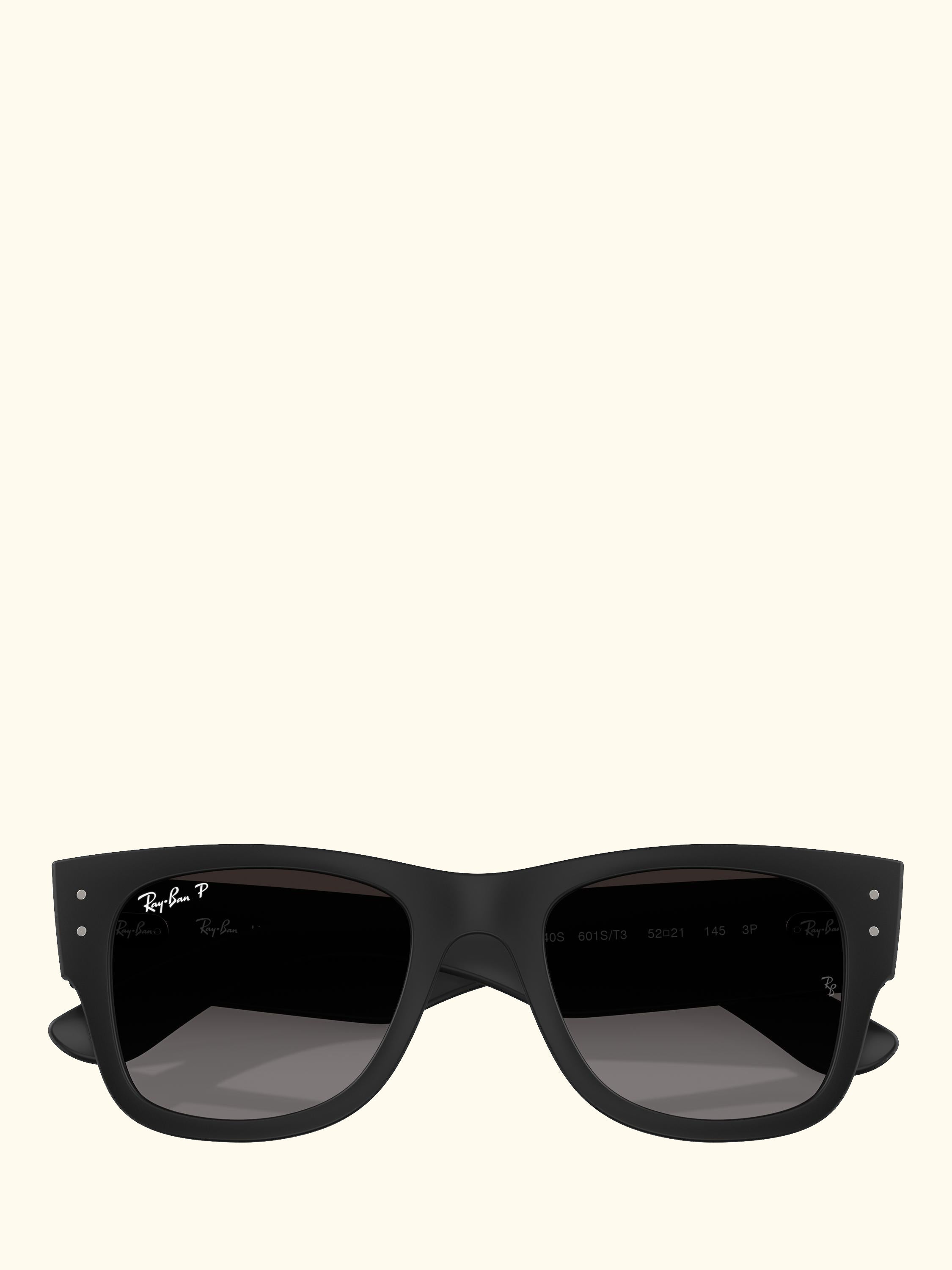 RB4840S Polarised Square Sunglasses, Black/Black Gradient