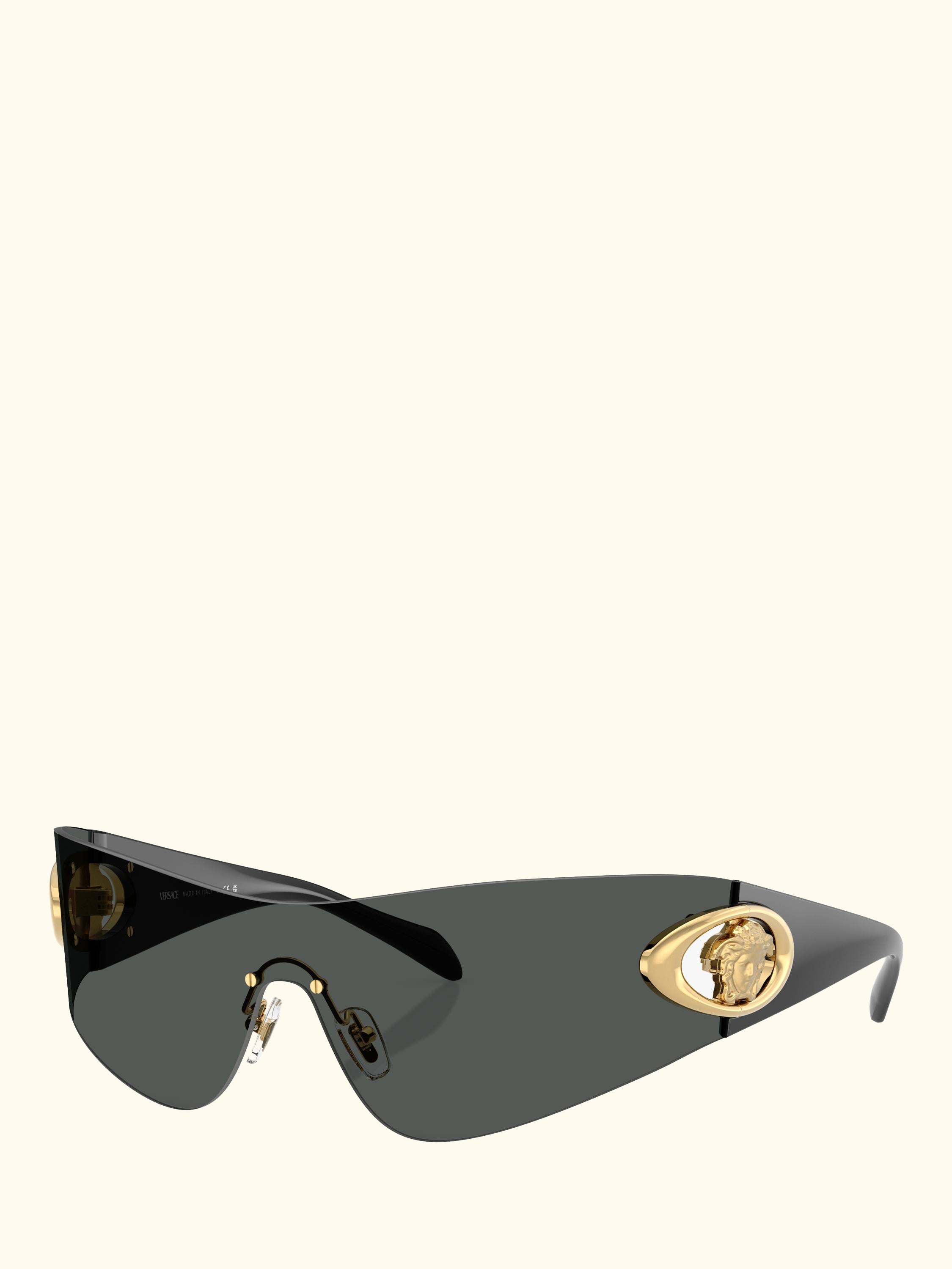 VE2280 Men's Irregular Sunglasses, Dark Grey