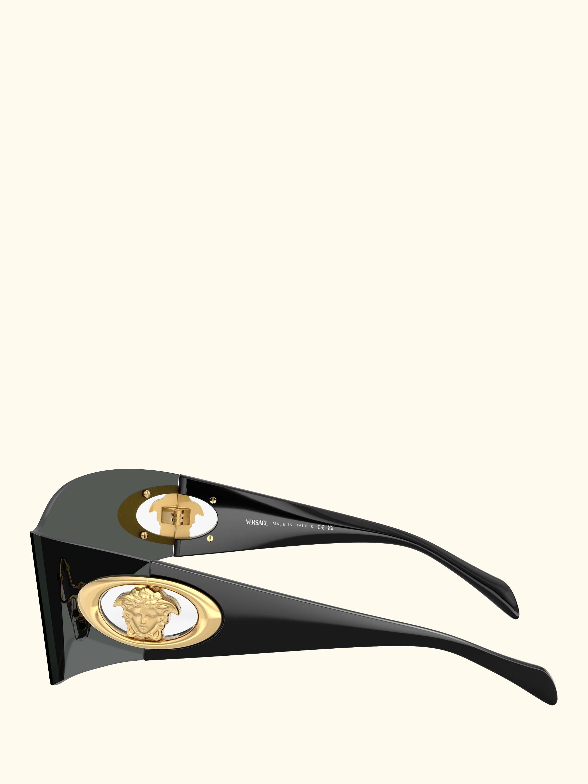 VE2280 Men's Irregular Sunglasses, Dark Grey