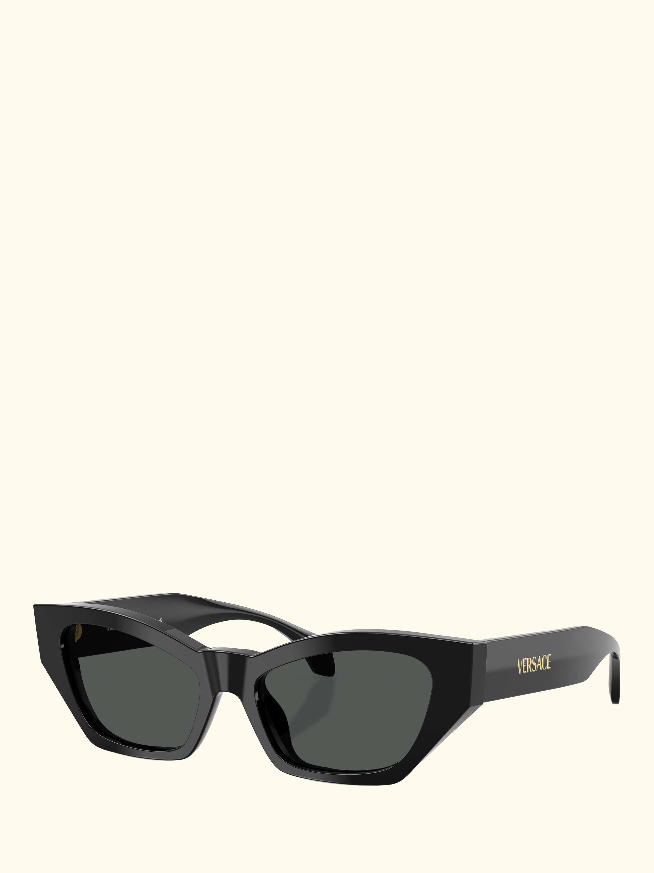 VE4488U Women's Signature Cat's Eye Sunglasses, Black/Grey