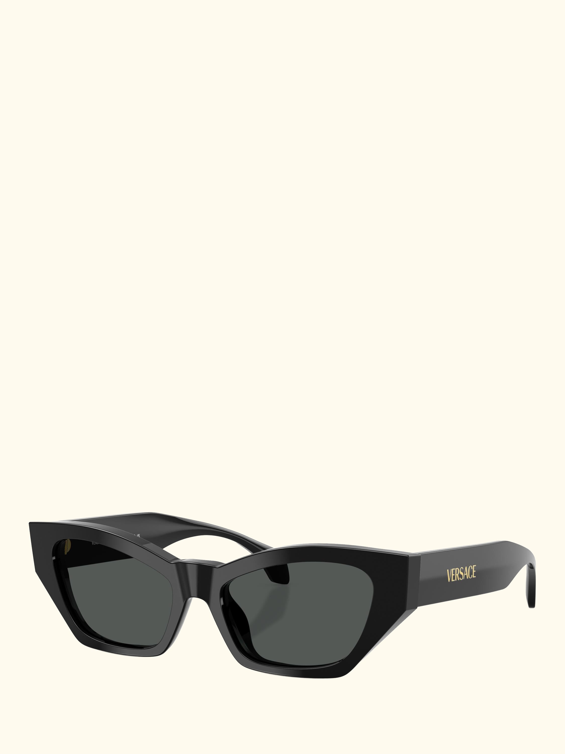 VE4488U Women's Signature Cat's Eye Sunglasses, Black/Grey