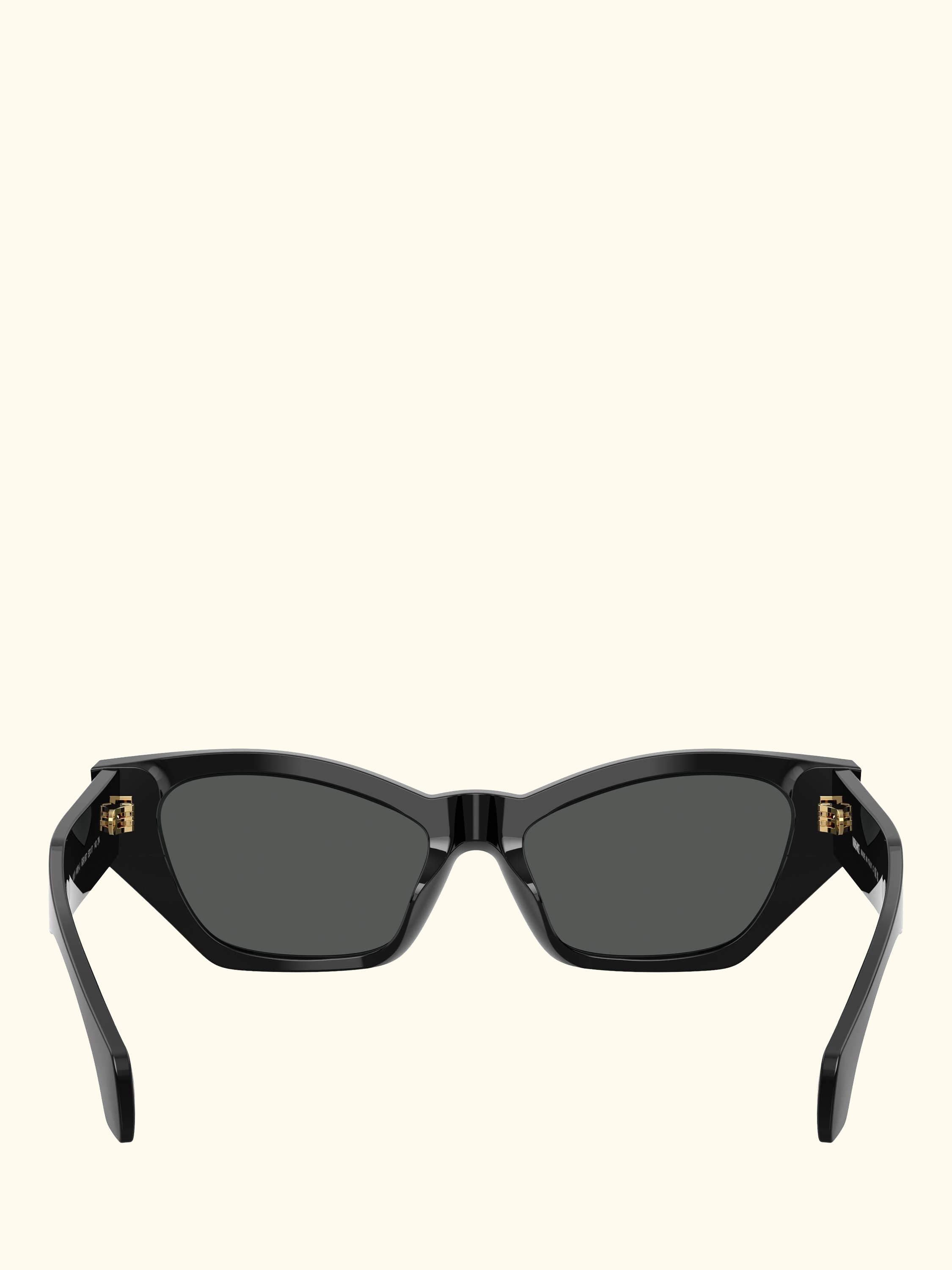 VE4488U Women's Signature Cat's Eye Sunglasses, Black/Grey