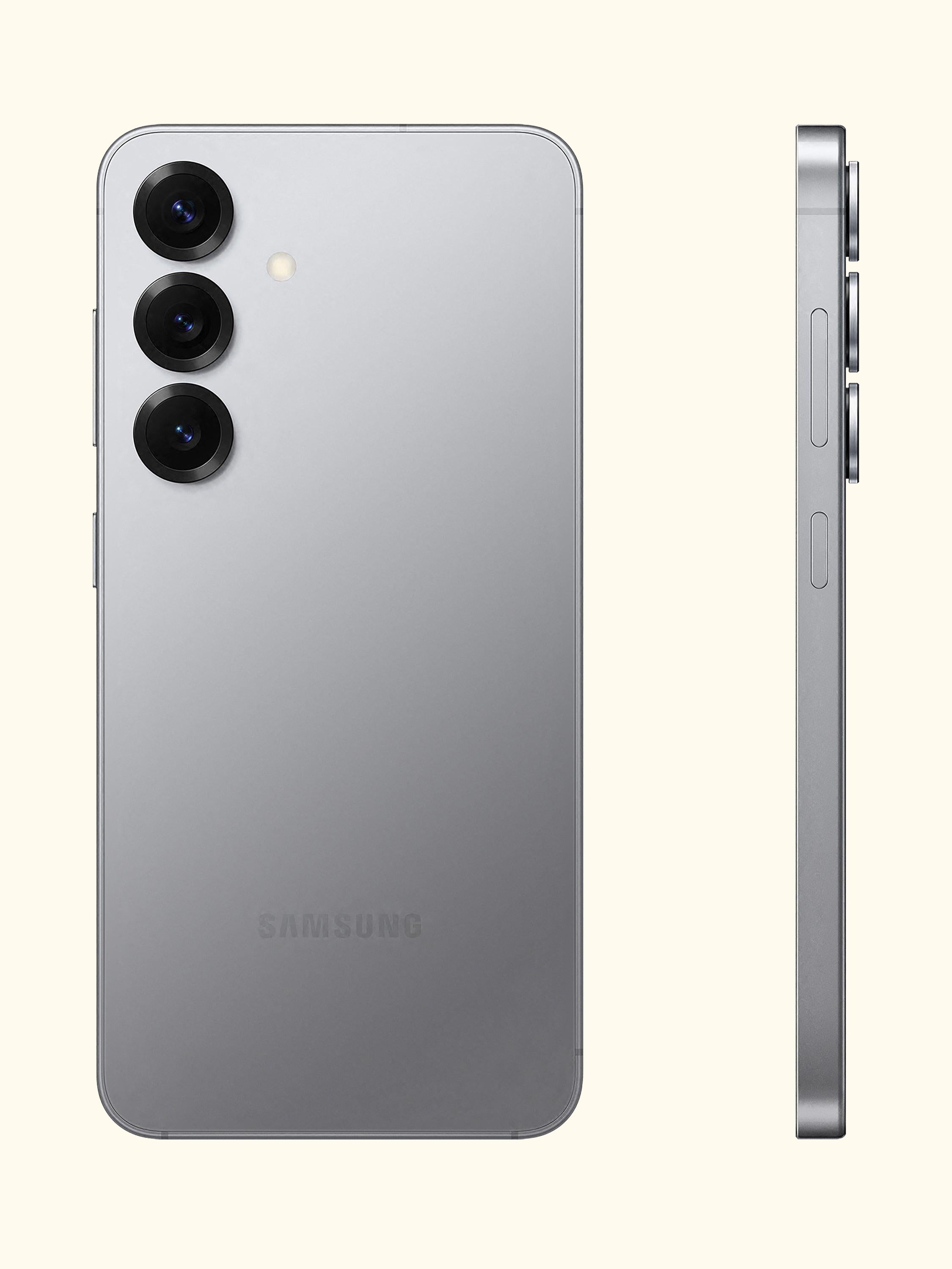 Galaxy S25 Smartphone, 12GB RAM, 6.2”, Galaxy AI, 5G, SIM Free, Silver Shadow, 128GB