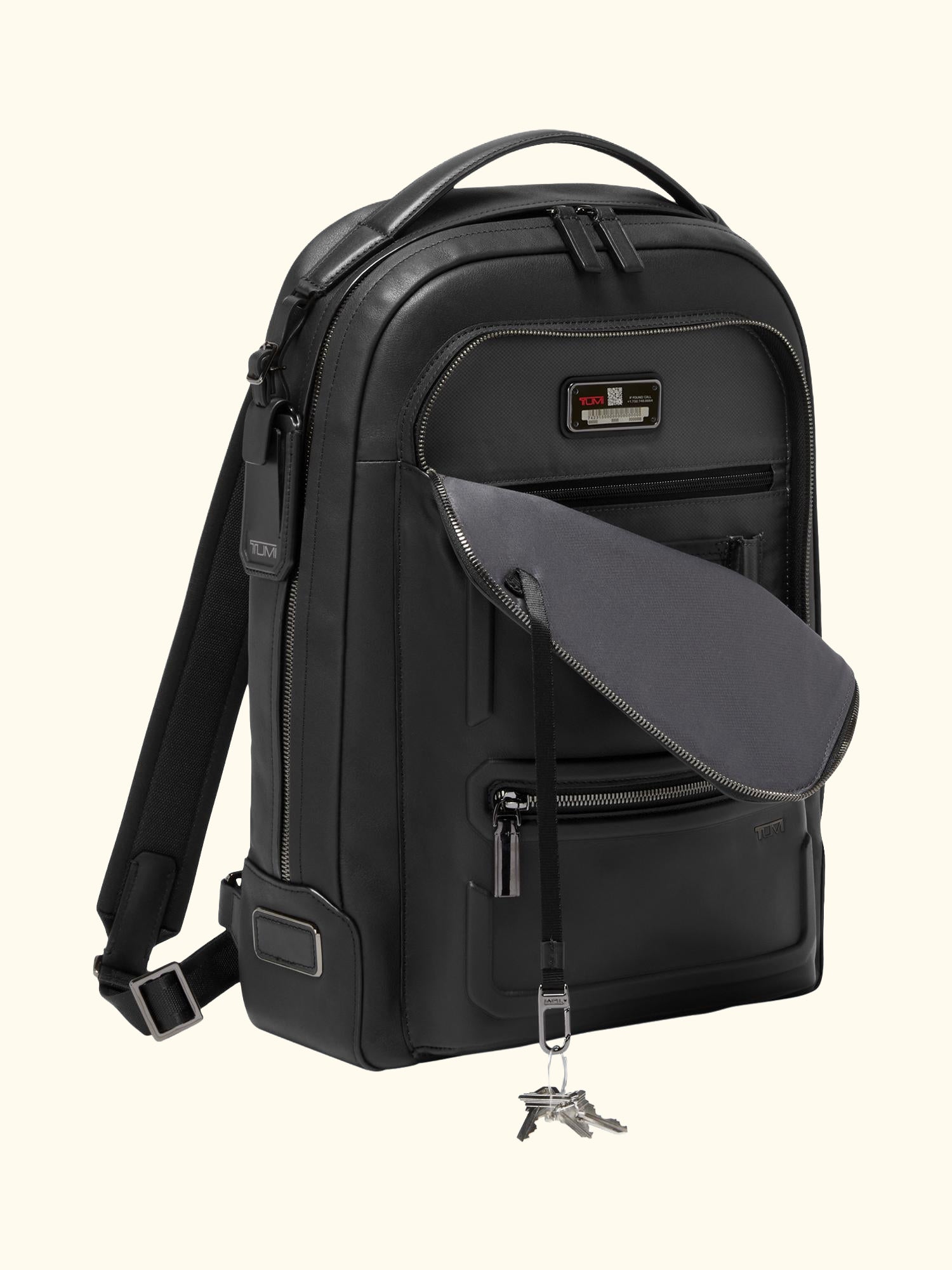 Bradner Backpack, Black Bombe