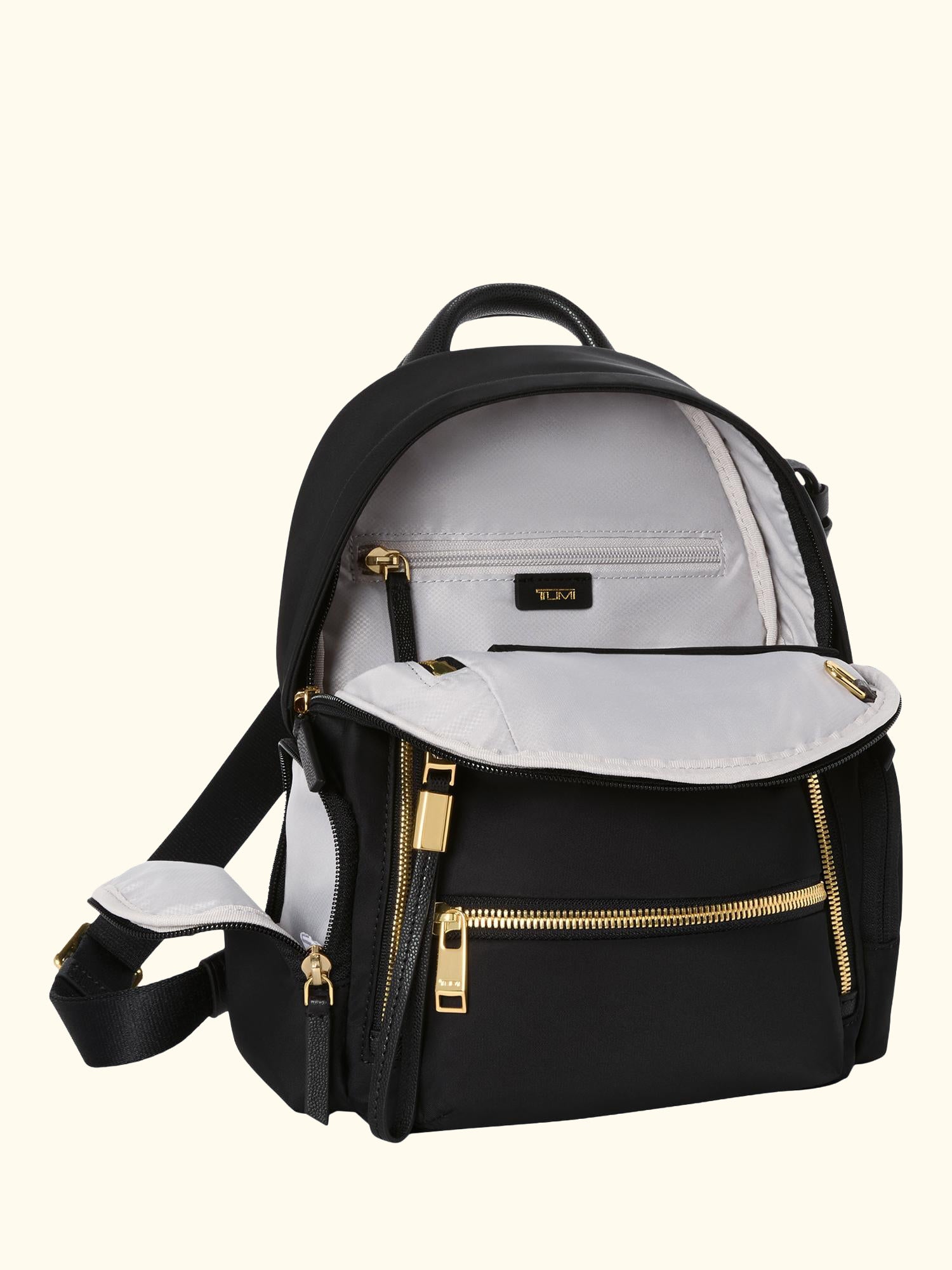 Celina Backpack, 11L, Black/Gold