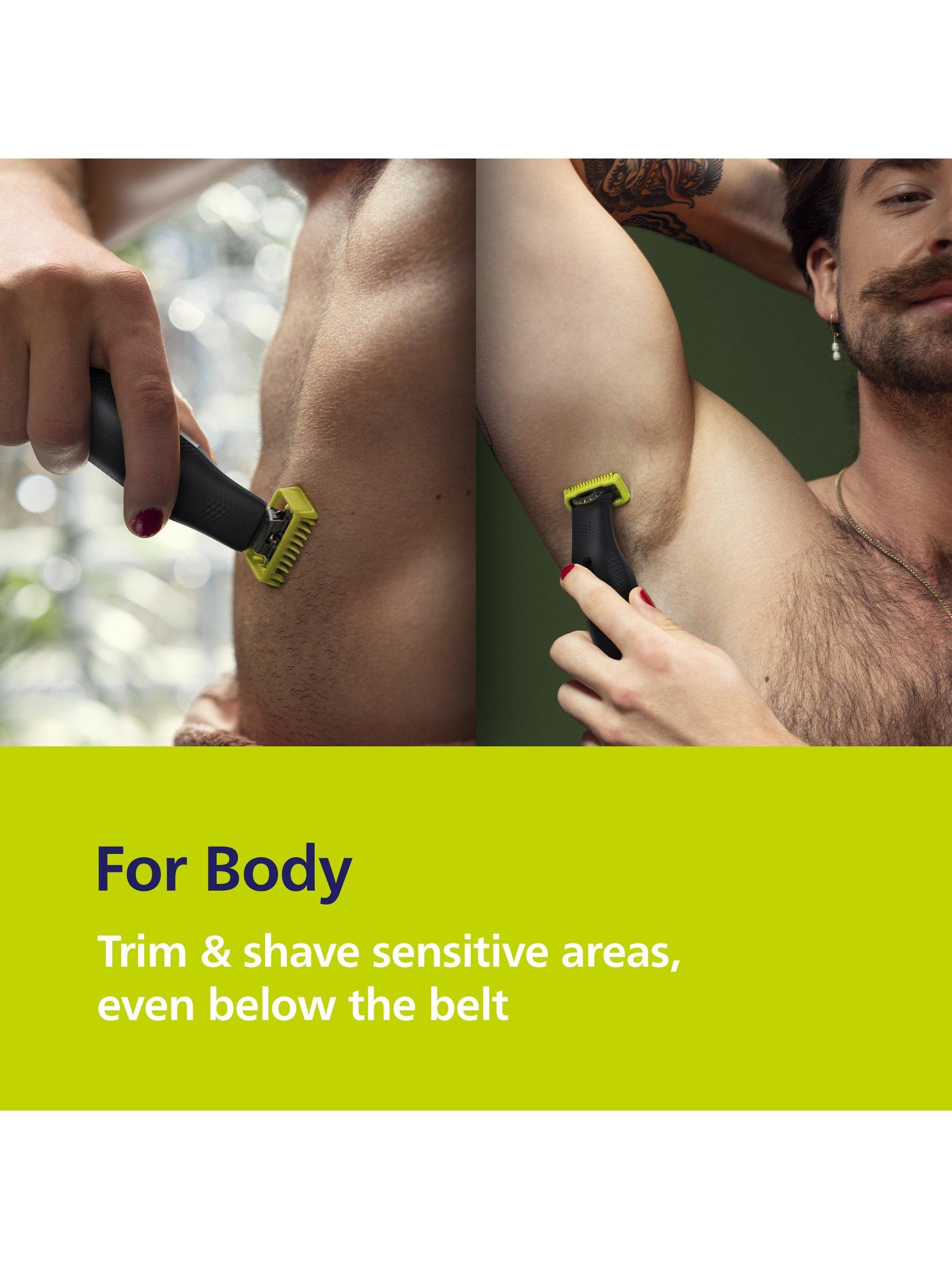QP6542/15 OneBlade Pro 360 Beard Trimmers, Green